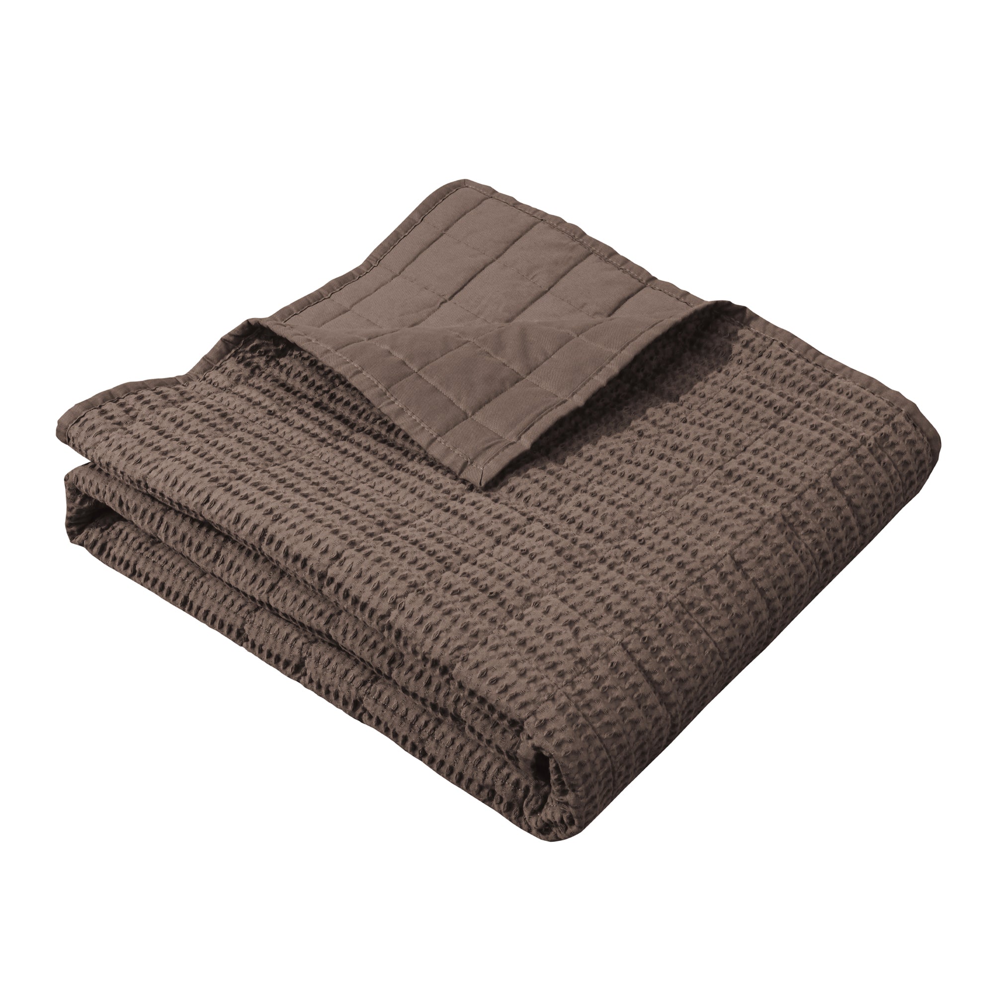 Cloud Waffle Quilted Throw