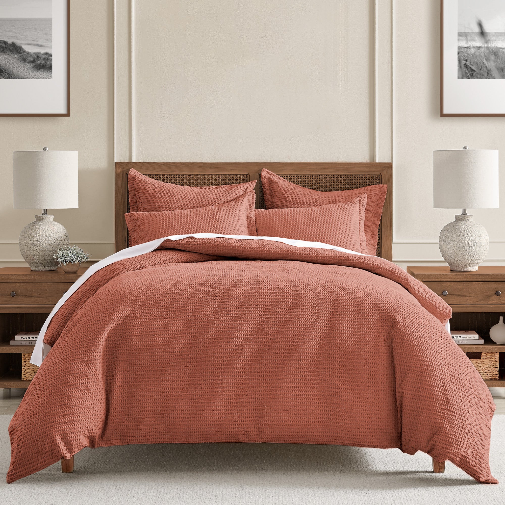 Levtex Home Cloud Waffle Euro Sham set of 2 Euro Shams