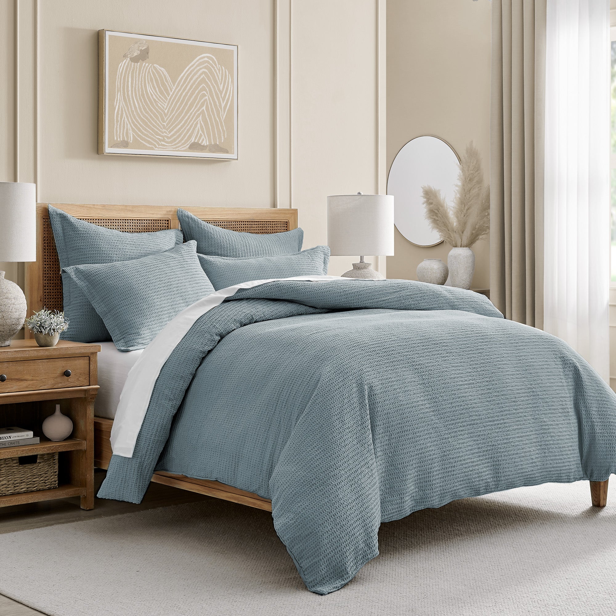 Levtex Home Cloud Waffle Duvet Cover Set Duvets