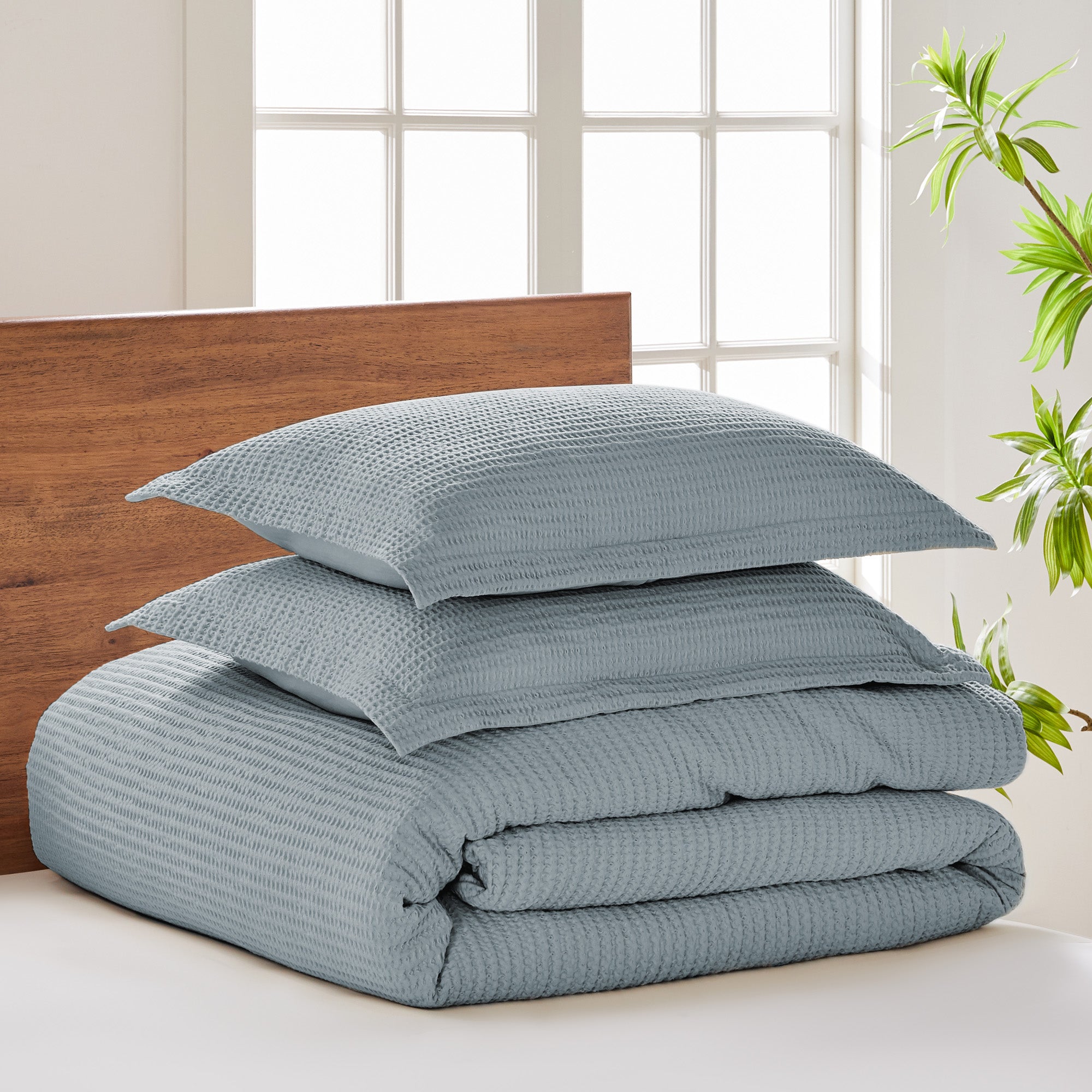 Levtex Home Cloud Waffle Duvet Cover Set Duvets