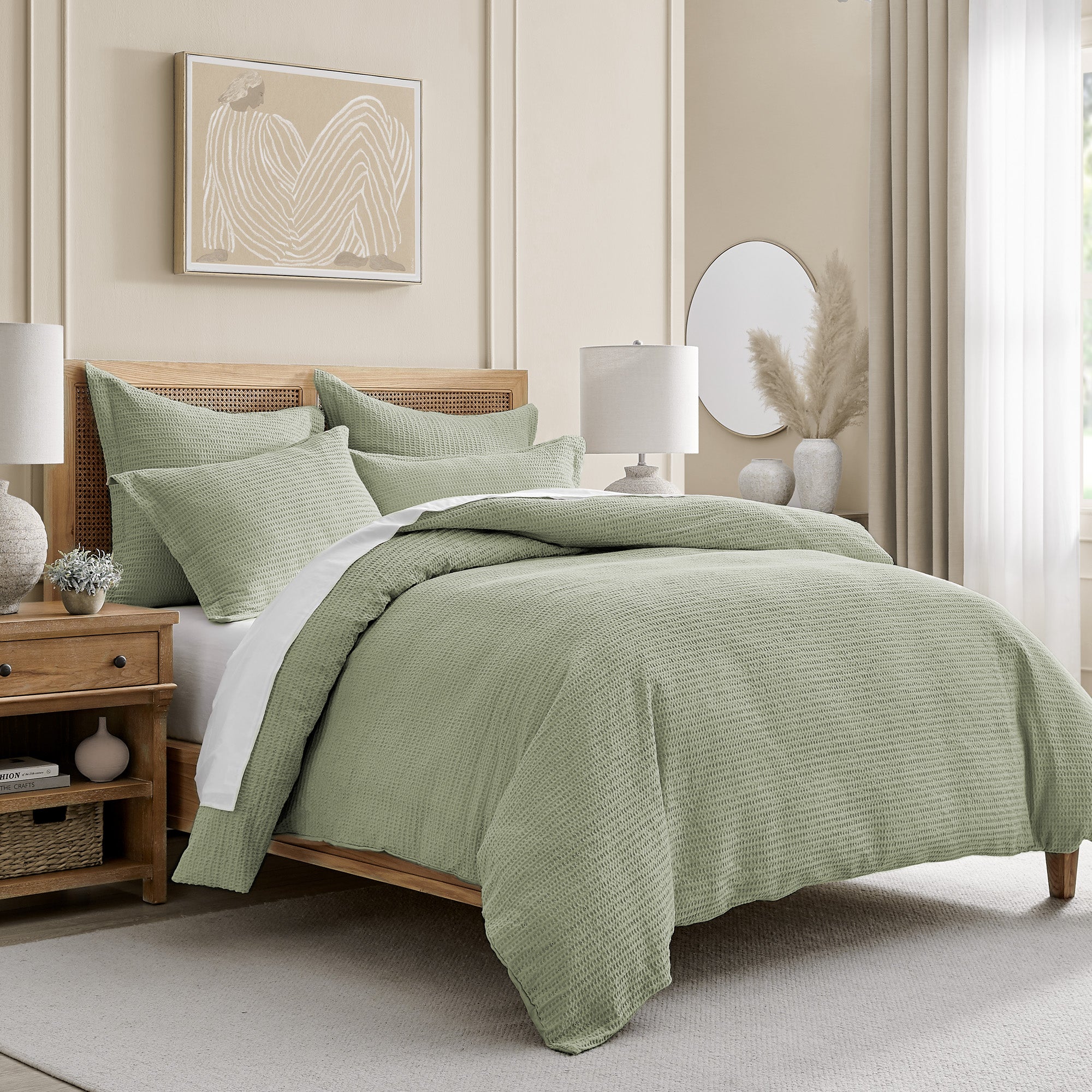 Levtex Home Cloud Waffle Duvet Cover Set Duvets