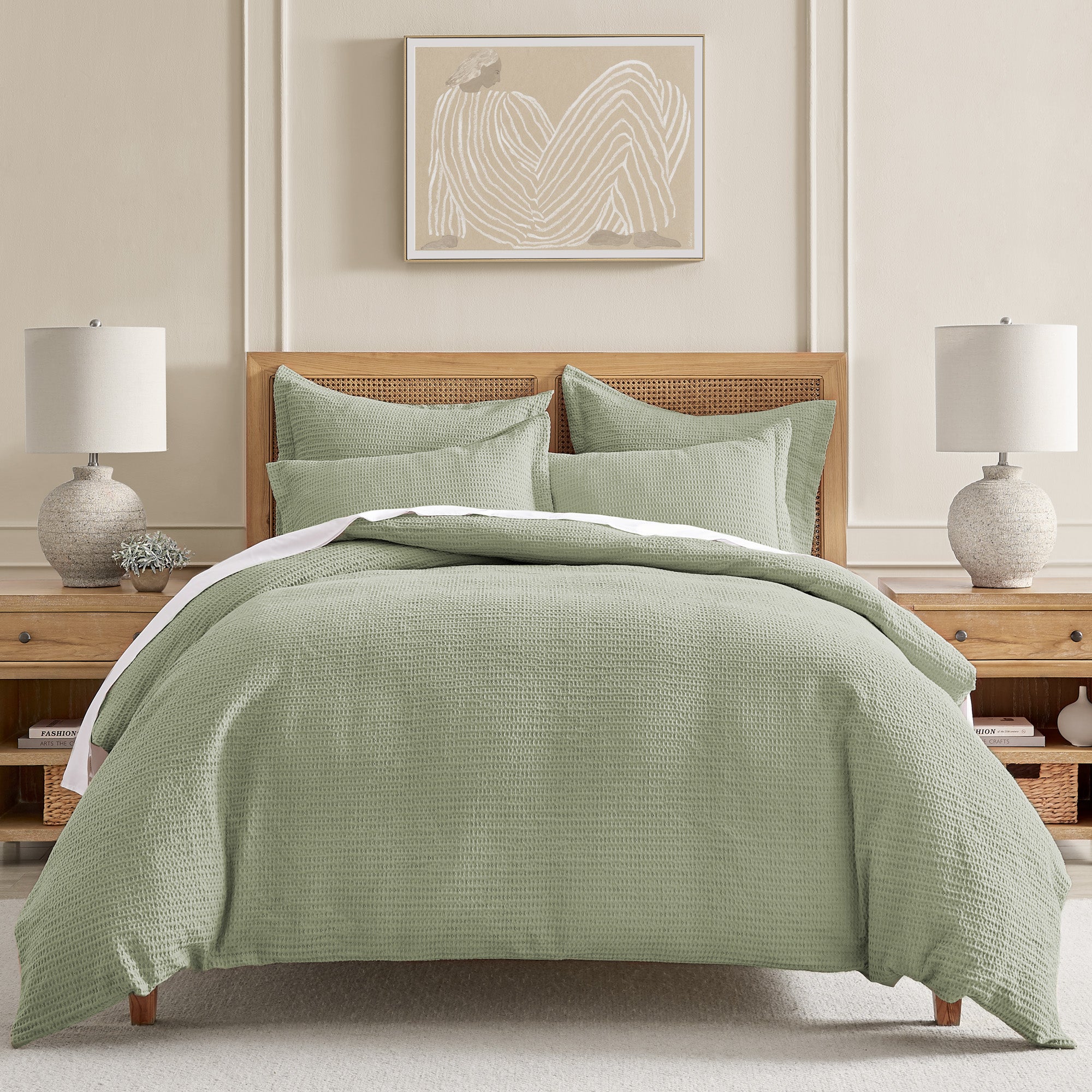 Levtex Home Cloud Waffle Euro Sham set of 2 Euro Shams