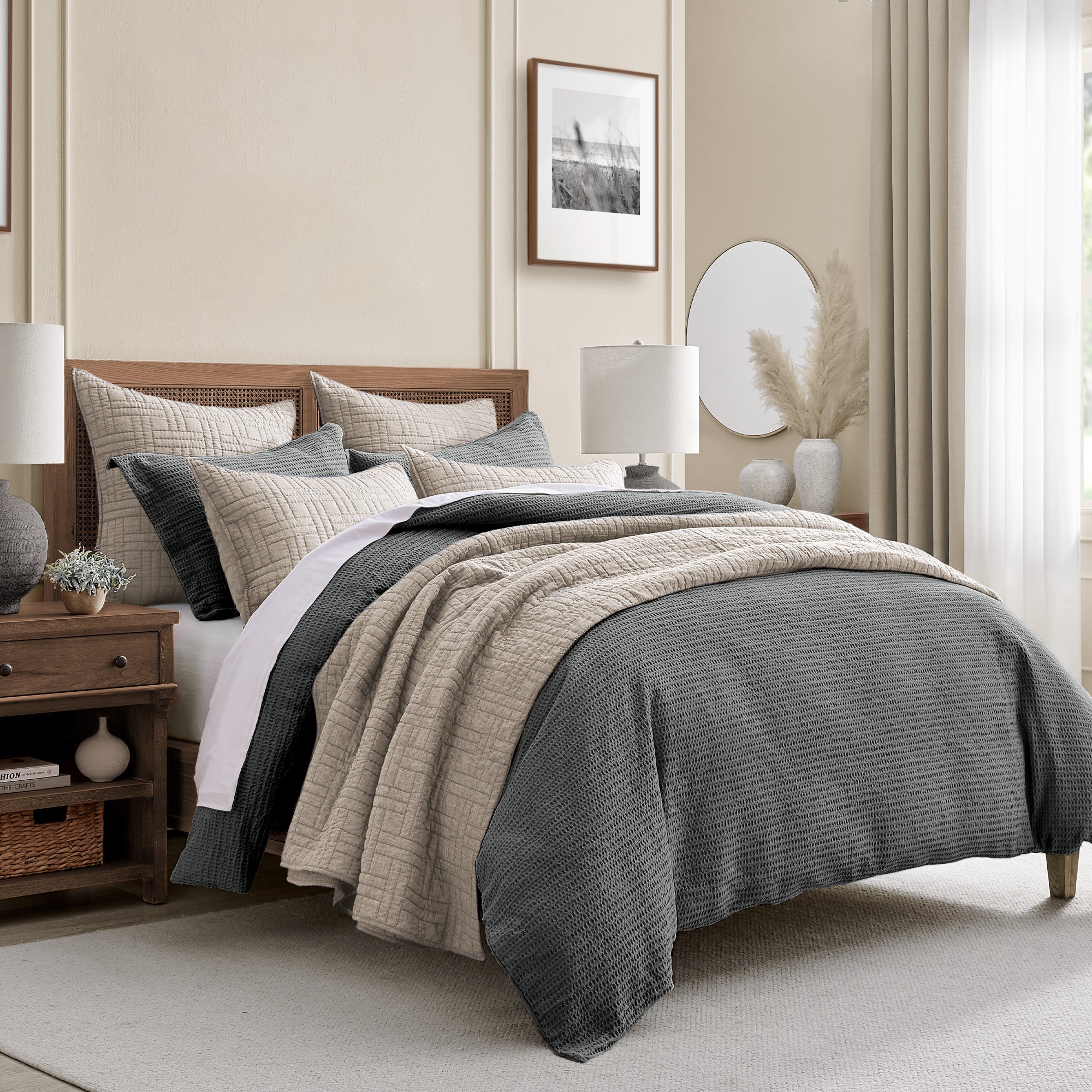 Levtex Home Cloud Waffle Duvet Cover Set Duvets