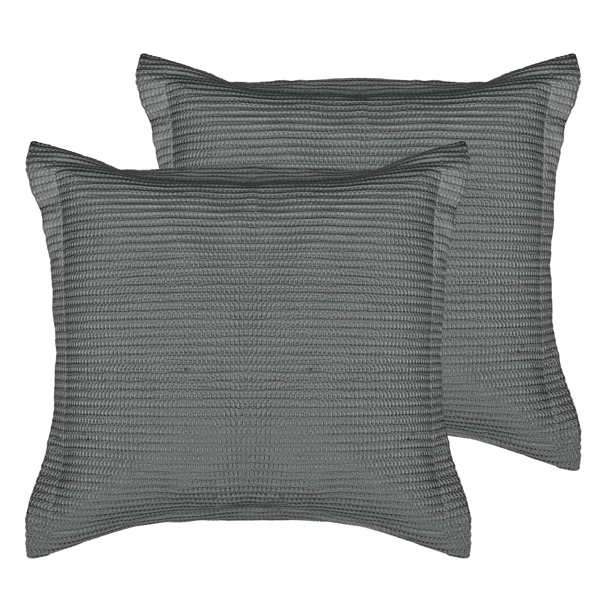 Levtex Home Cloud Waffle Euro Sham set of 2 Euro Shams