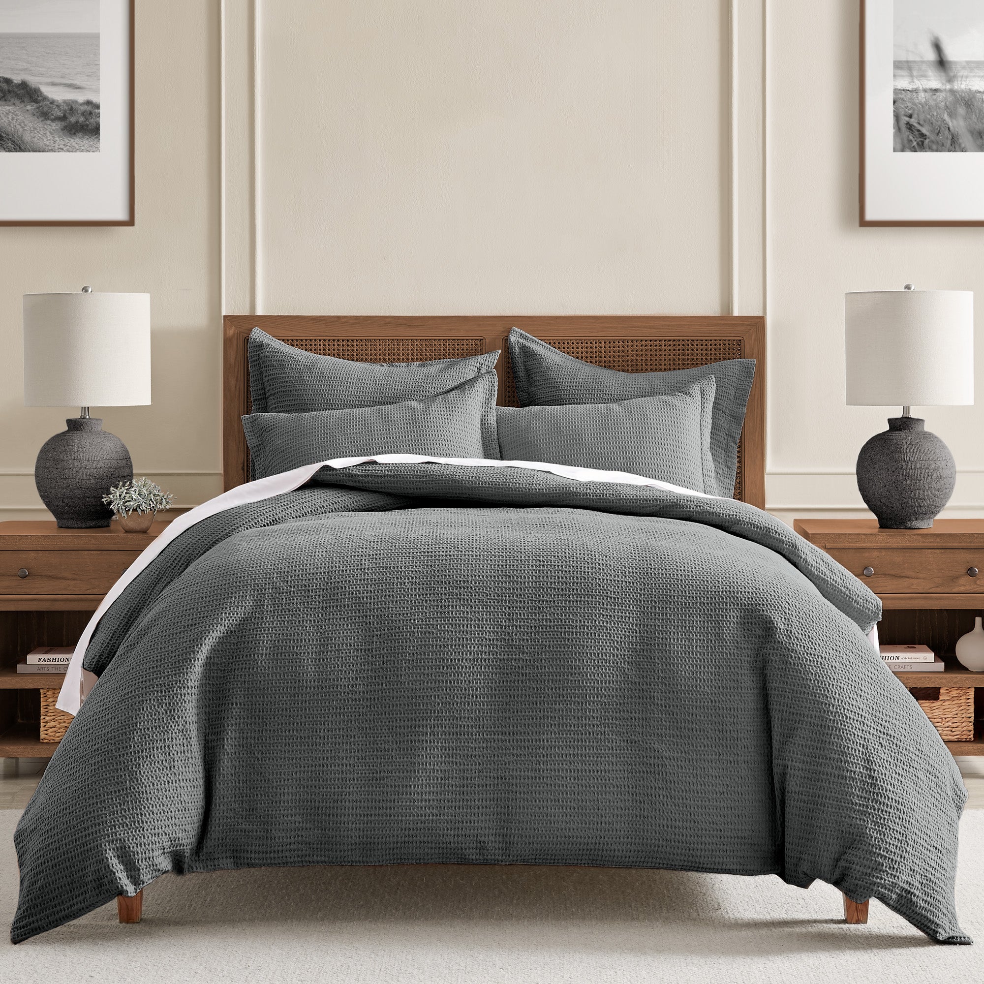 Levtex Home Cloud Waffle Euro Sham set of 2 Euro Shams