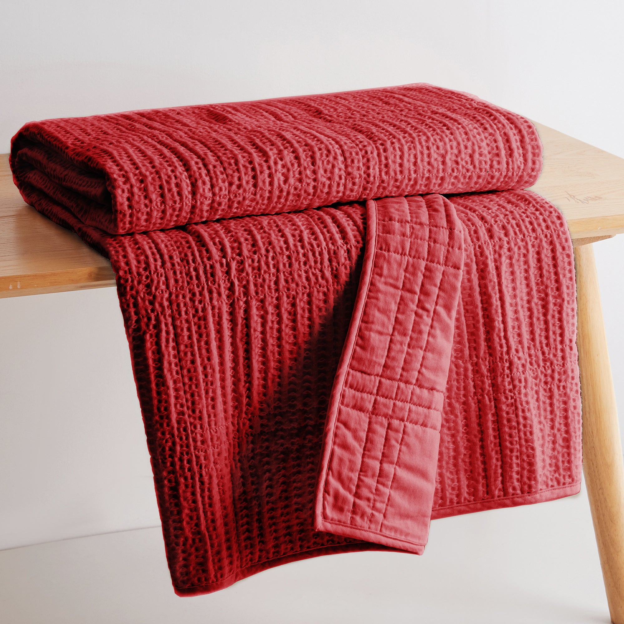 Levtex Home Cloud Waffle Quilted Throw Throws