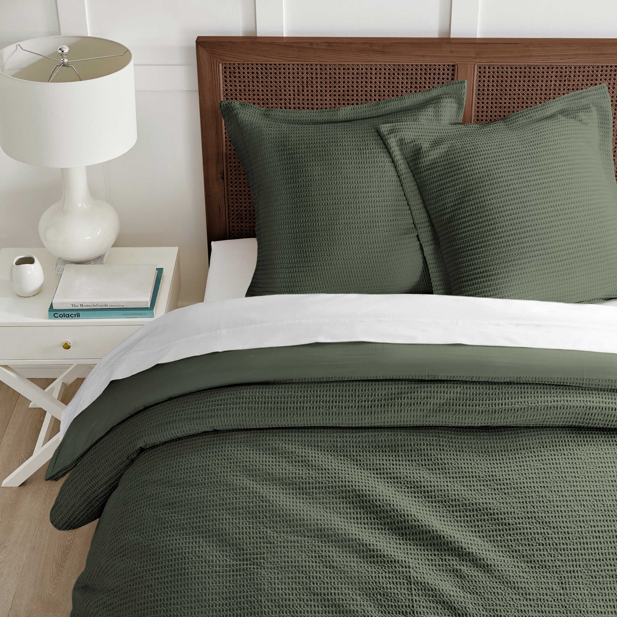 Cloud Waffle Euro Sham set of 2