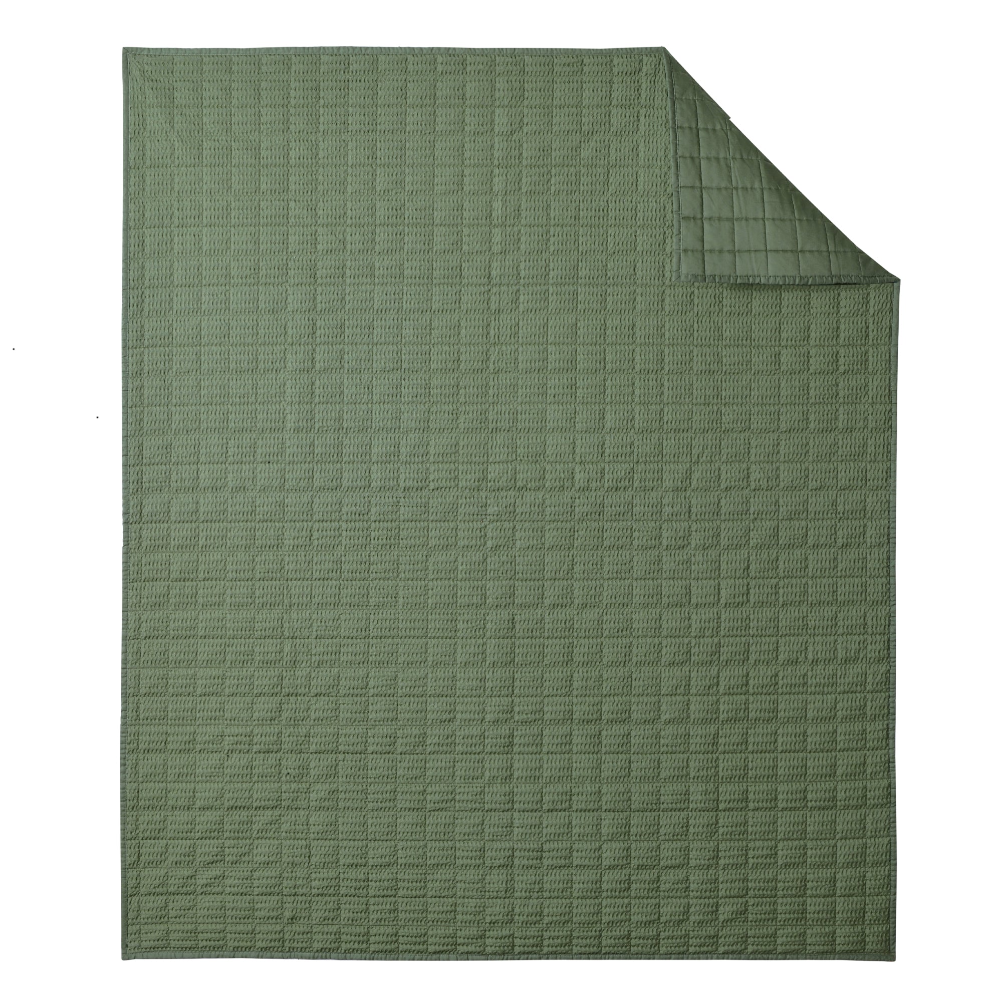 Cloud Waffle Quilted Throw