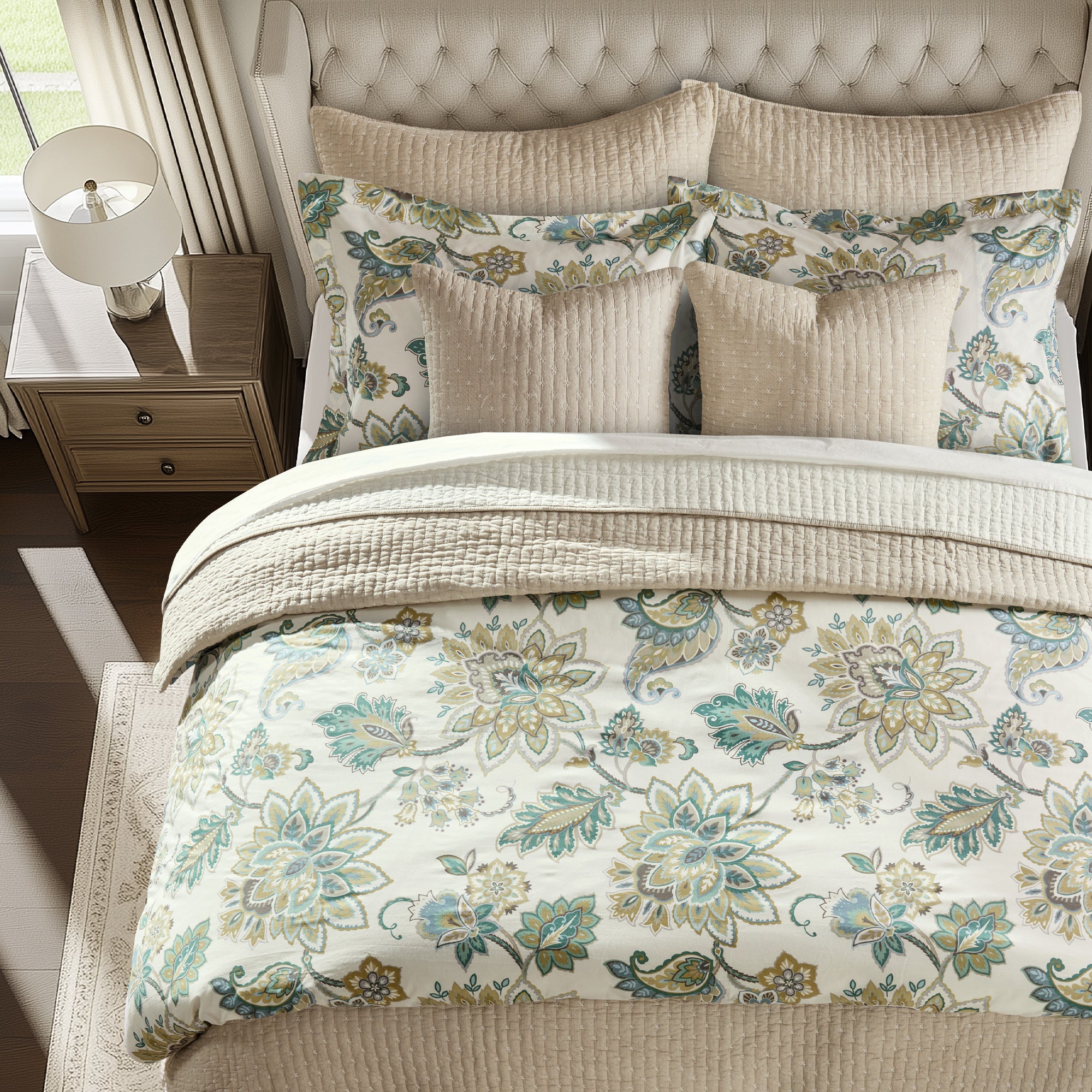 Levtex Home Palladium Grey Duvet Cover Set Duvets