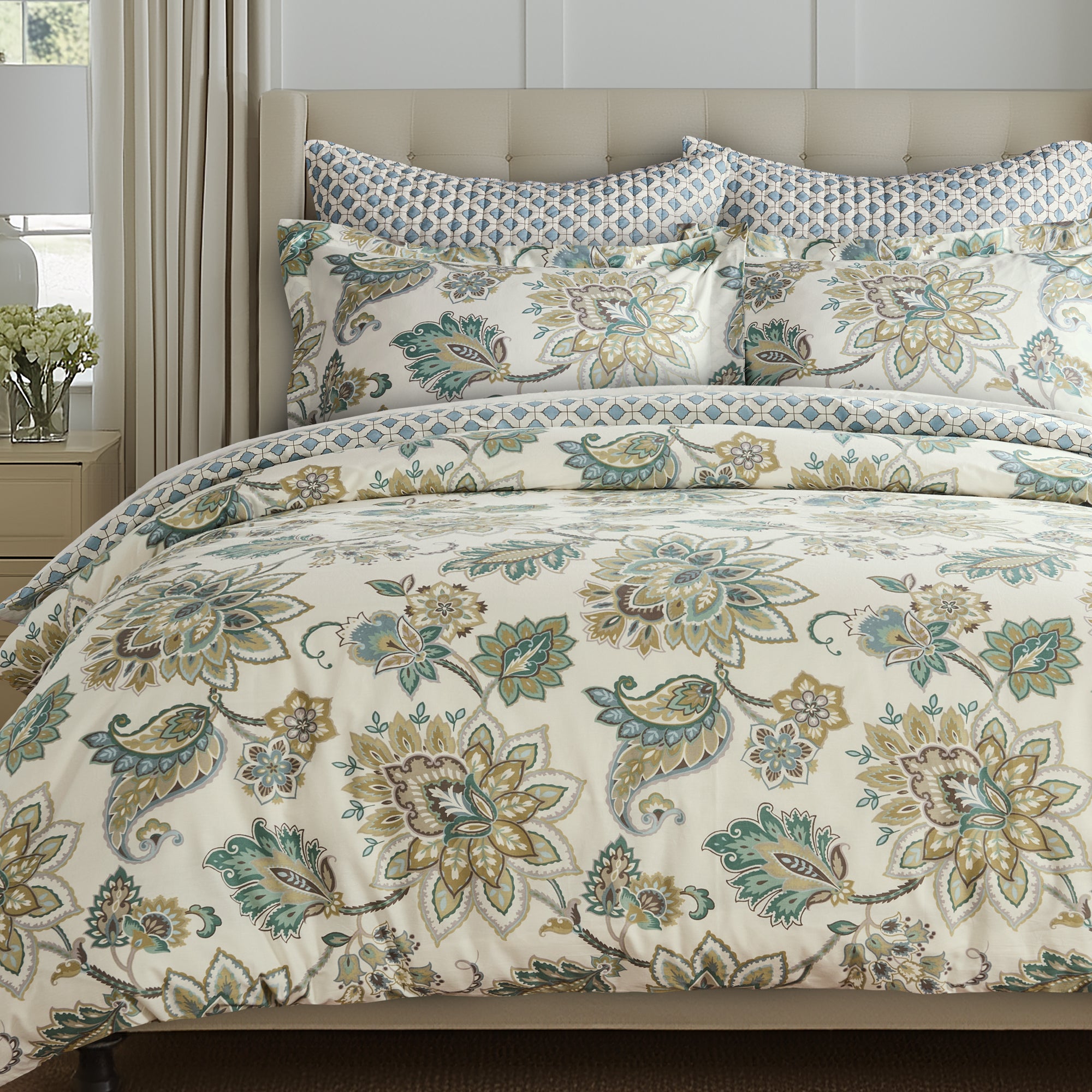 Levtex Home Palladium Grey Duvet Cover Set Duvets