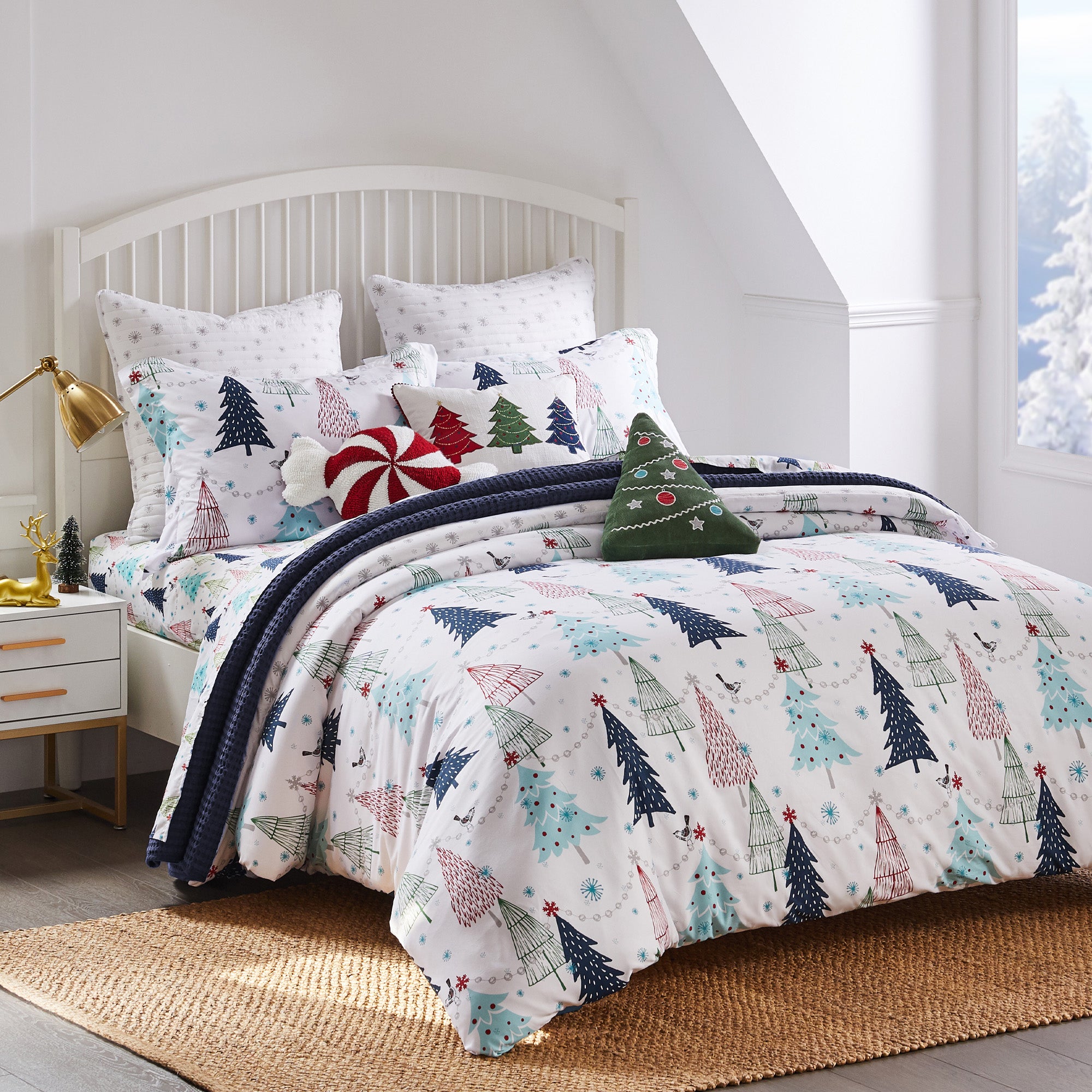 Levtex Home White Pine Duvet Cover Set Duvets