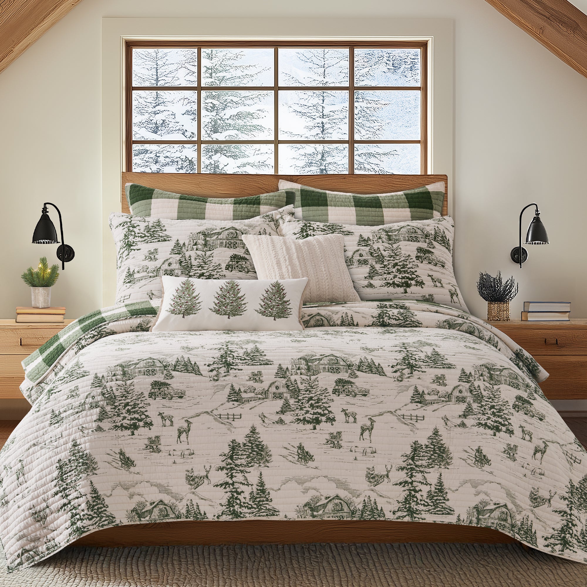 Winter Sleigh Ride Quilt Set