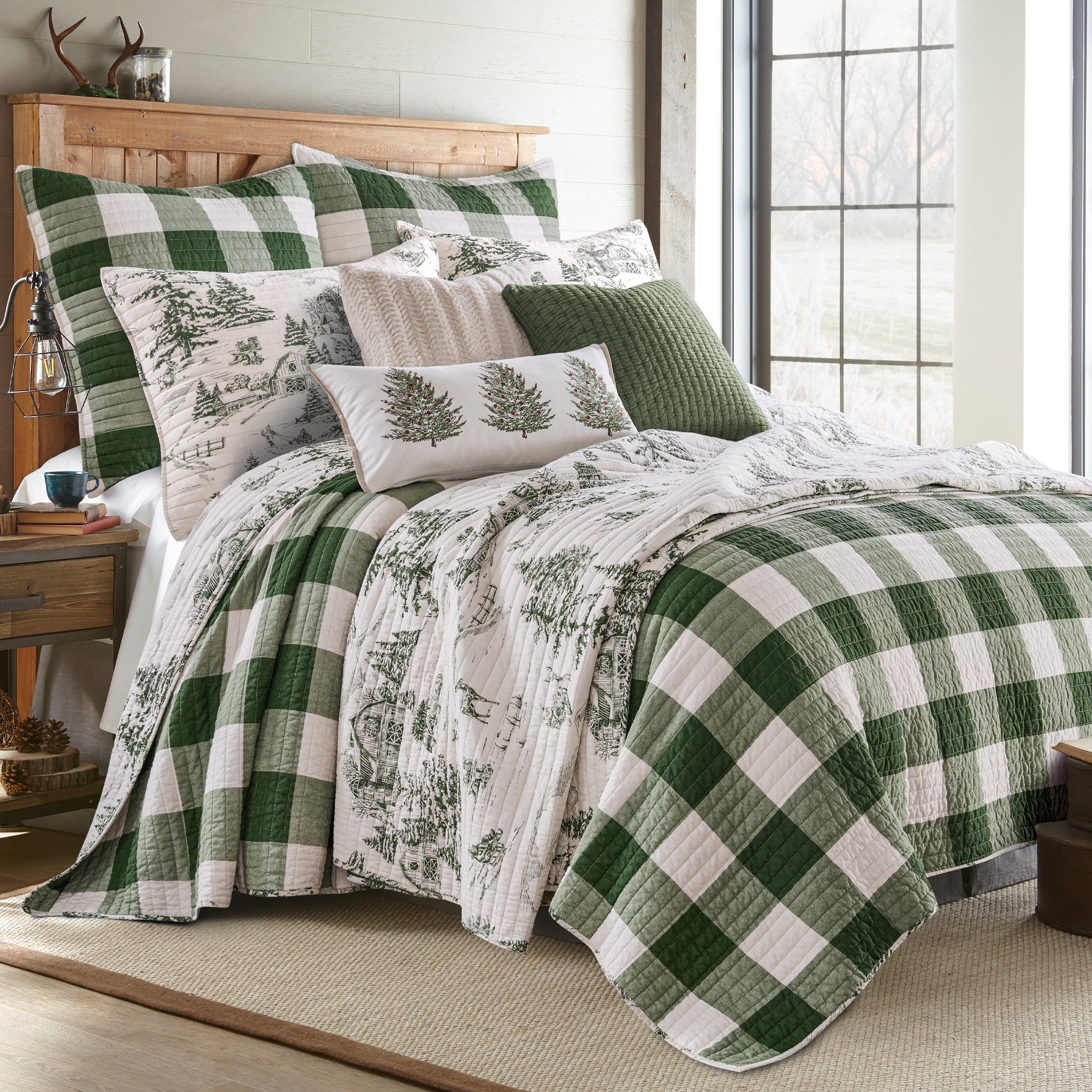 Winter Sleigh Ride Quilt Set
