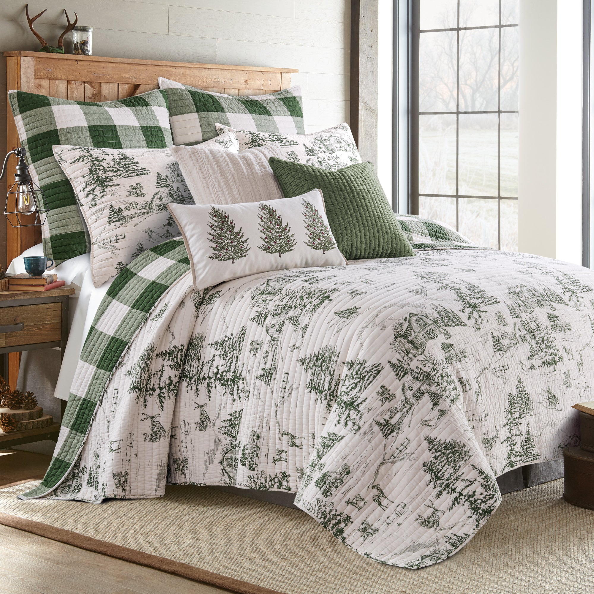 Winter Sleigh Ride Quilt Set