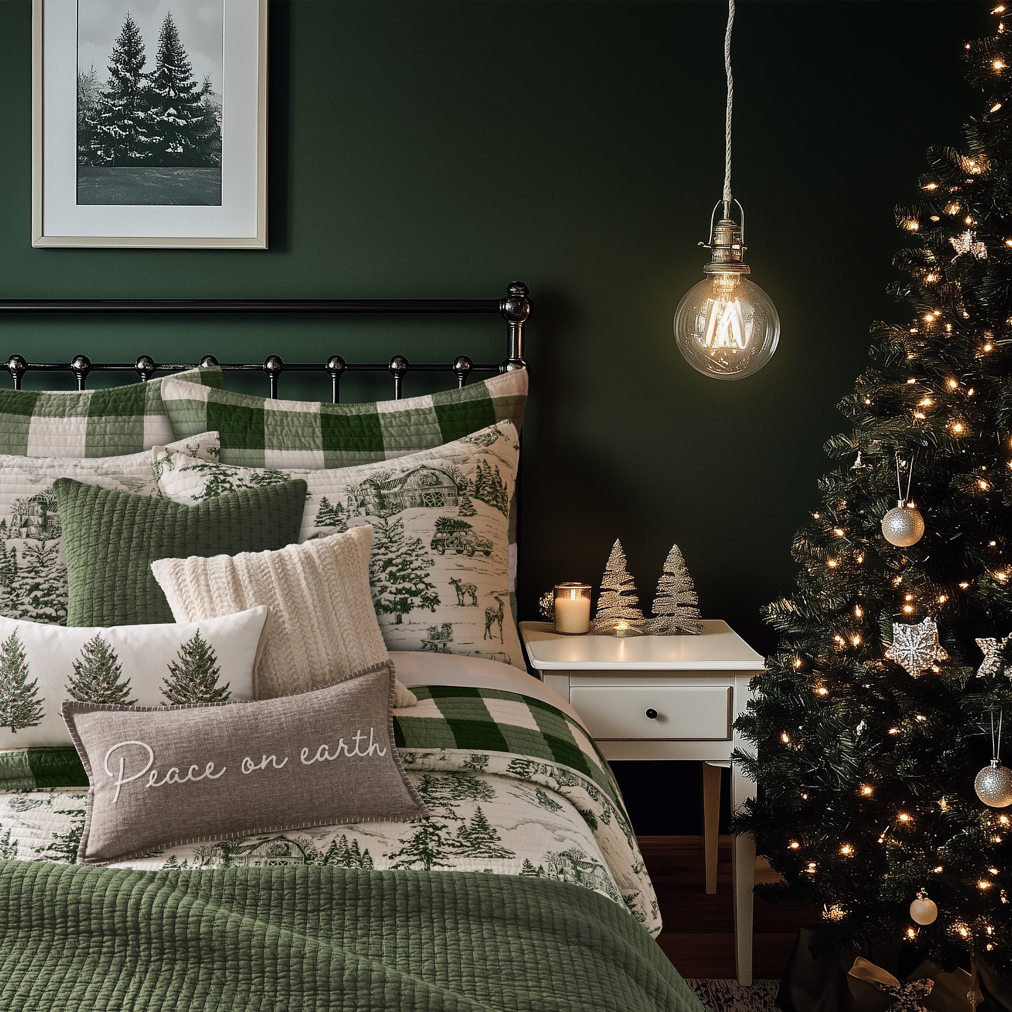 Winter Sleigh Ride Quilt Set