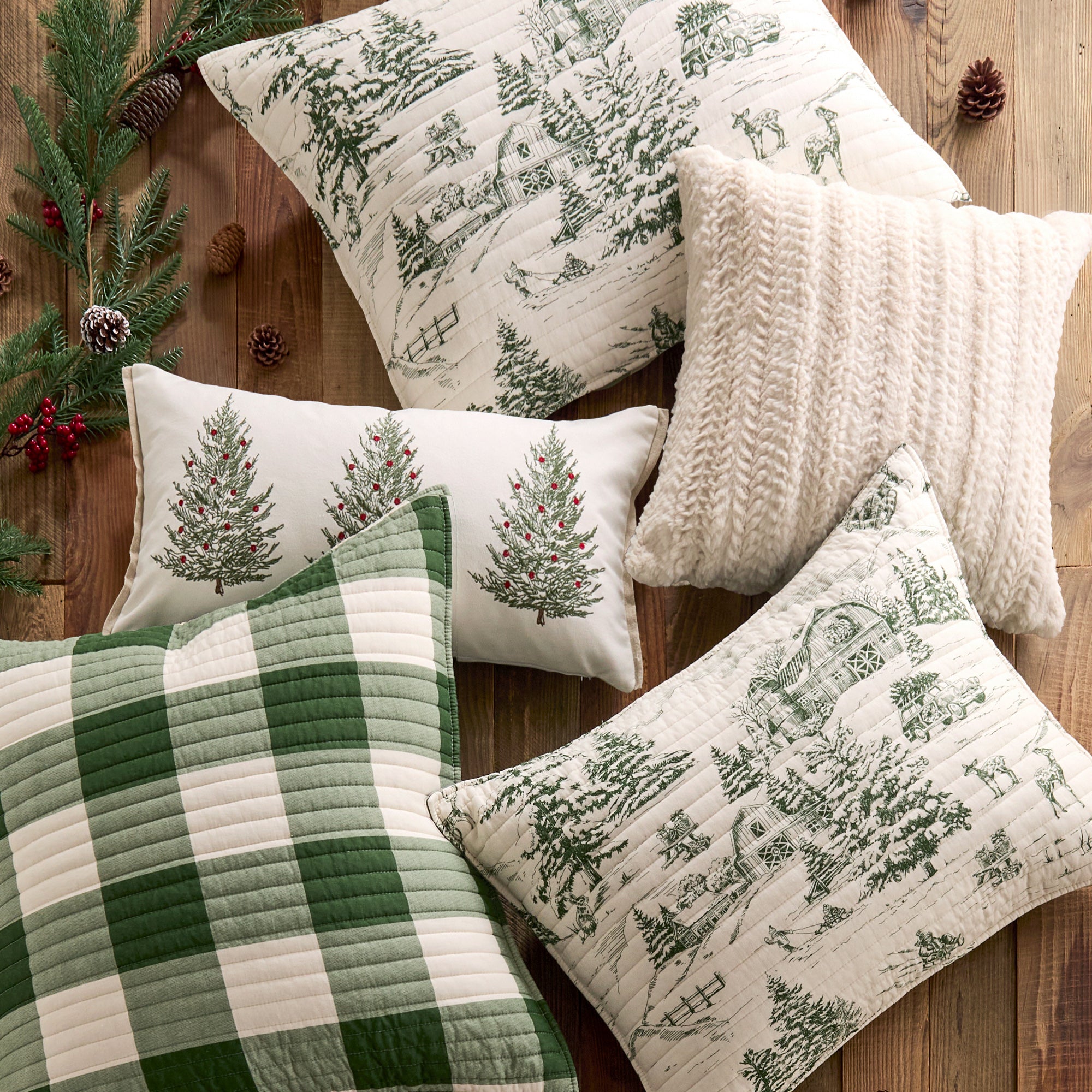 Winter Sleigh Ride Quilt Set