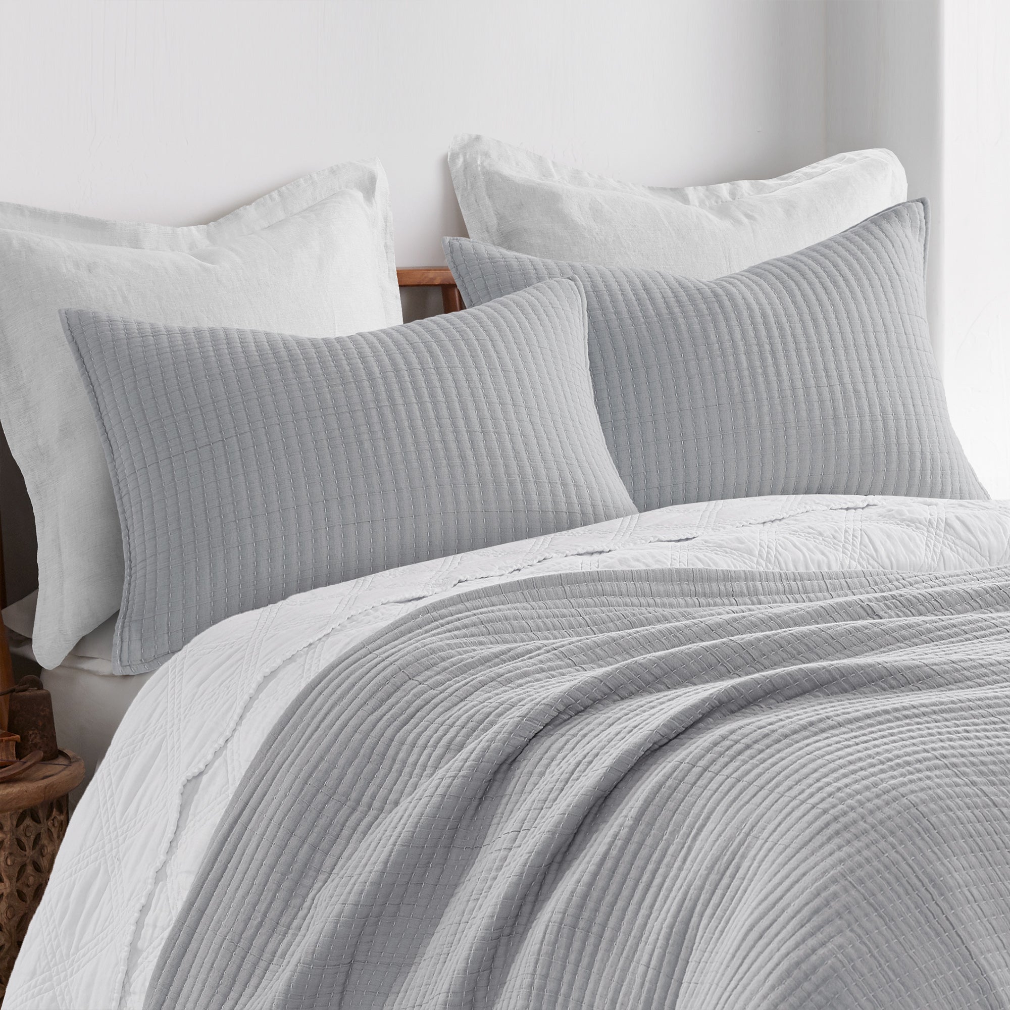Levtex Home Caden Cotton Muslin Coverlet Coverlets
