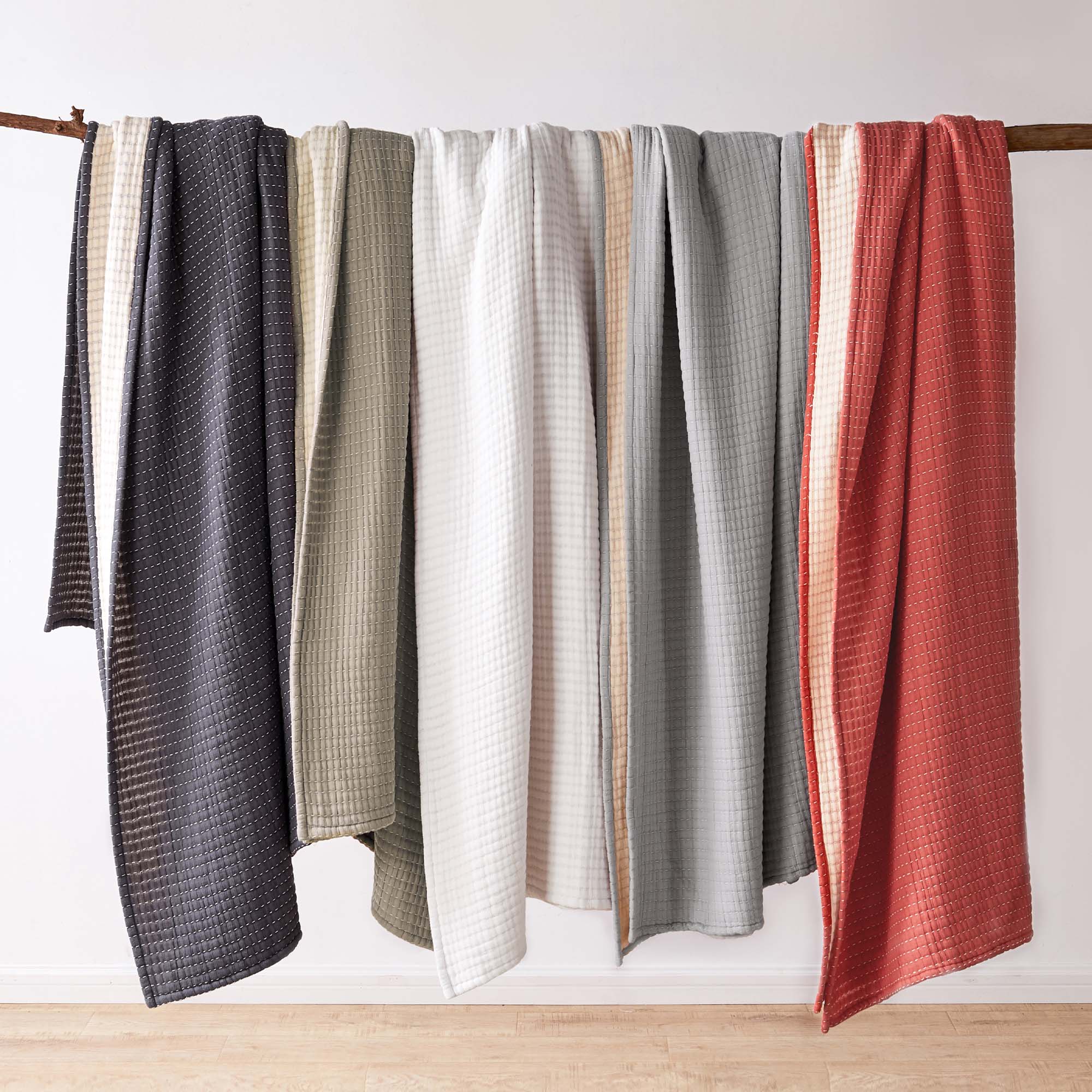 Levtex Home Caden Cotton Muslin Coverlet Coverlets
