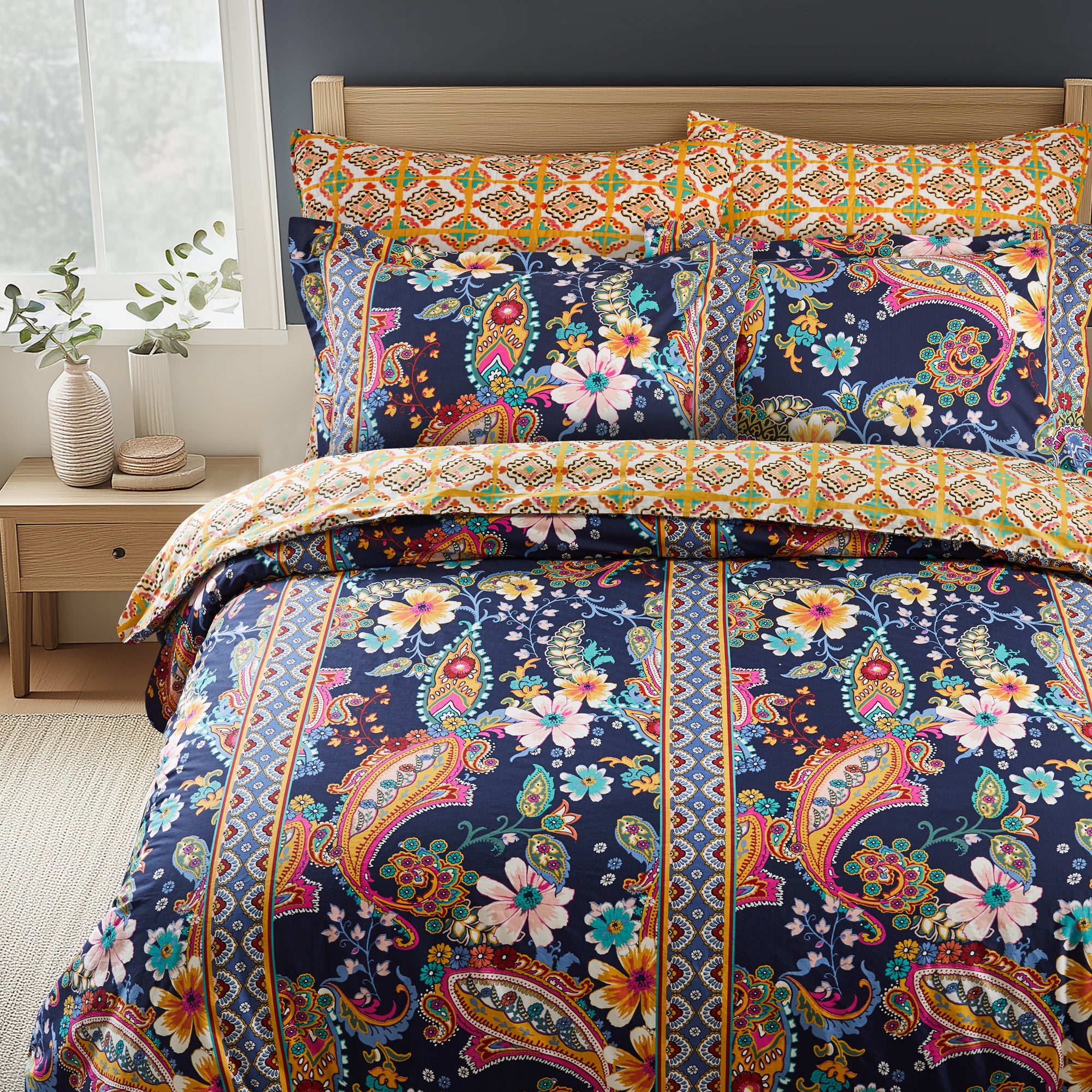 Levtex Home Bertelli Navy Comforter Set Comforters