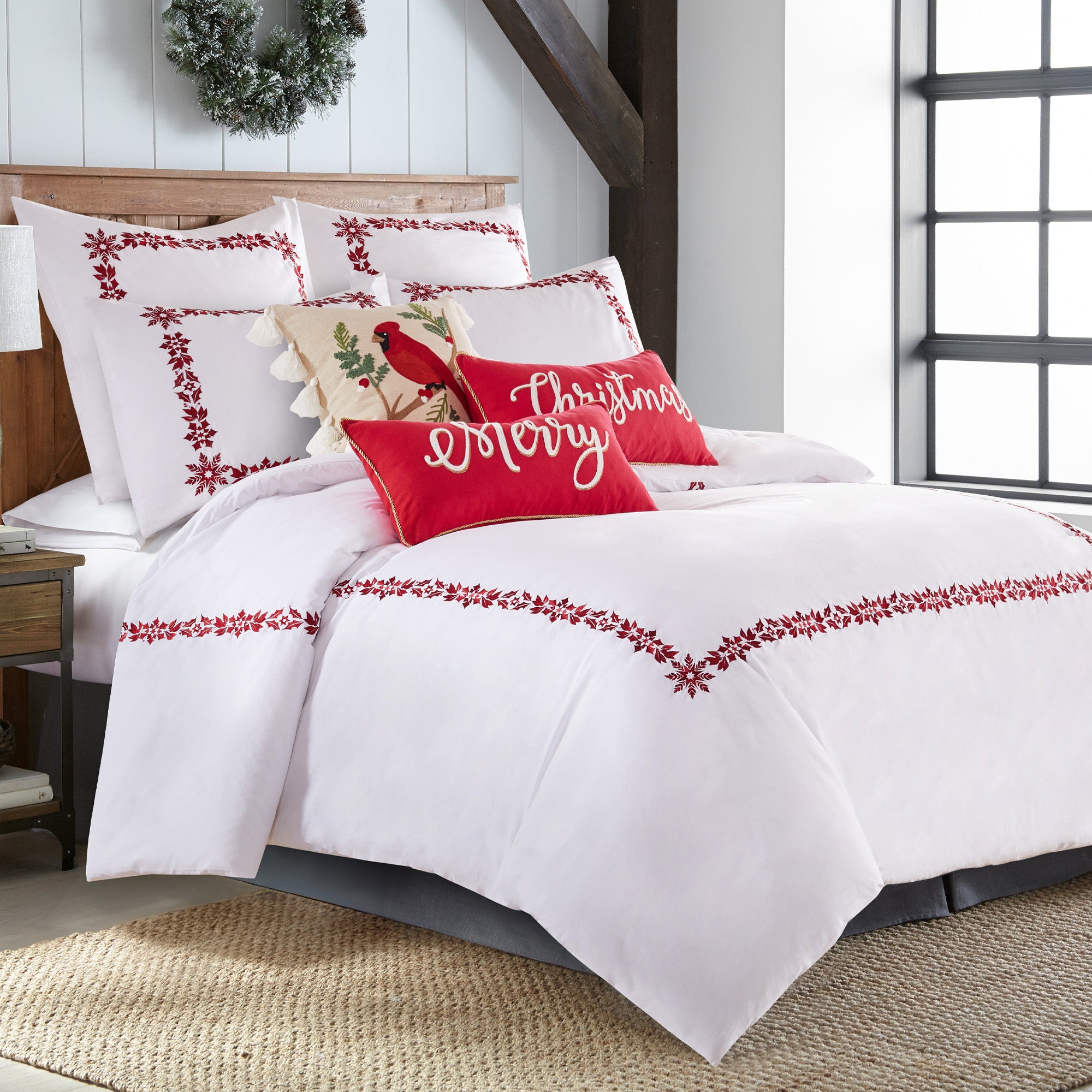 Levtex Home Holly & Thistle Euro Sham Set of 2 Euro Shams