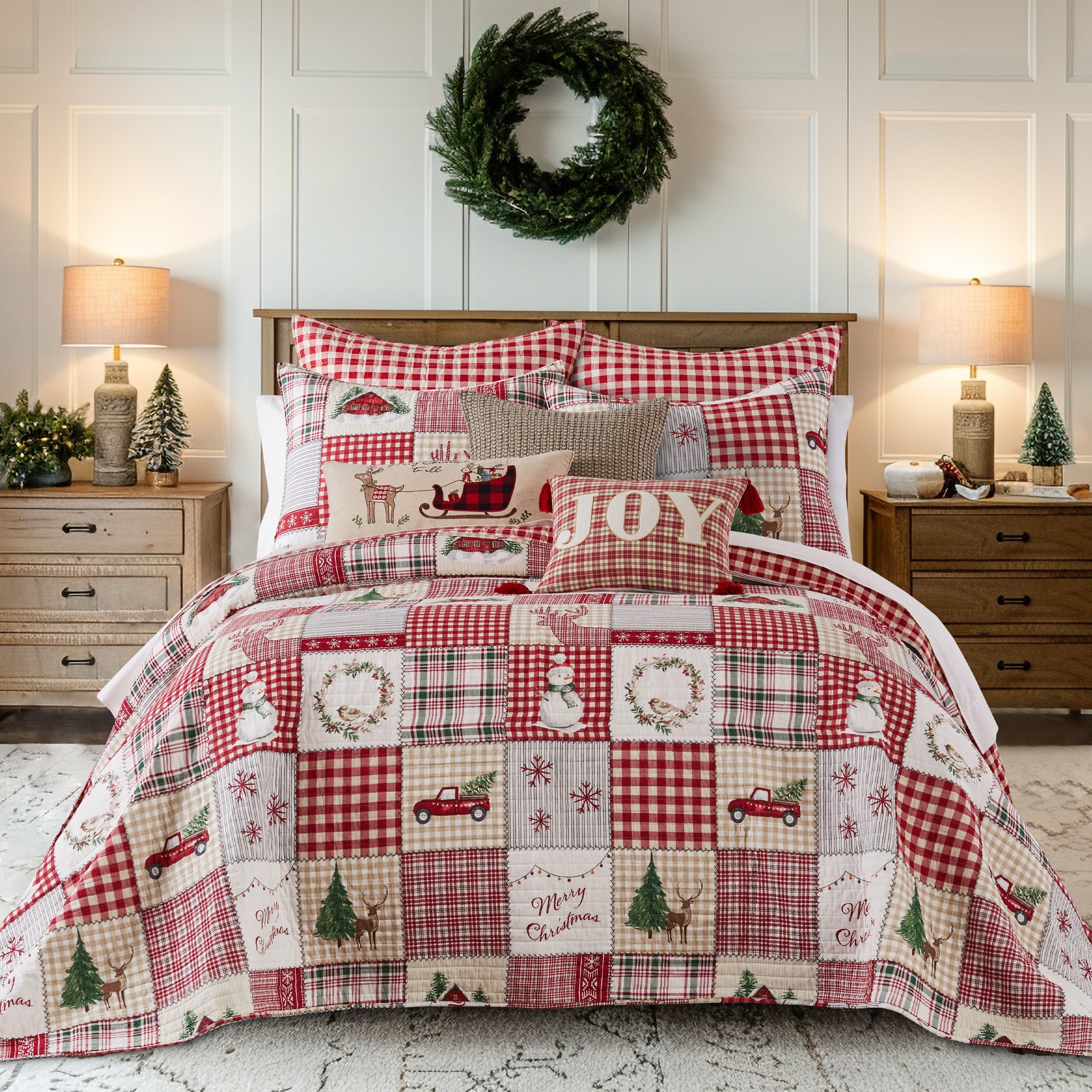 Levtex Home Home For Christmas Bedspread Set Bedspreads