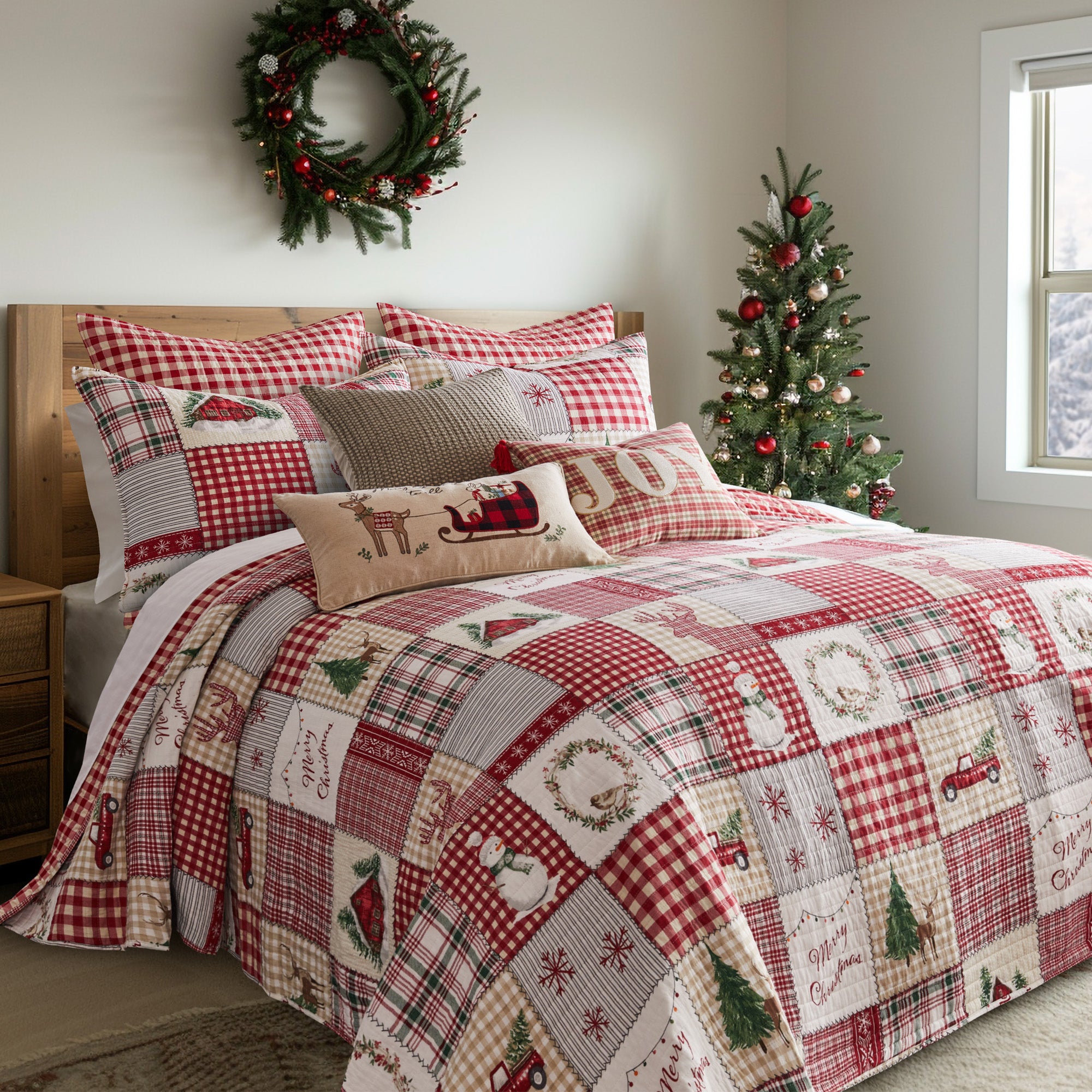 Levtex Home Home For Christmas Bedspread Set Bedspreads