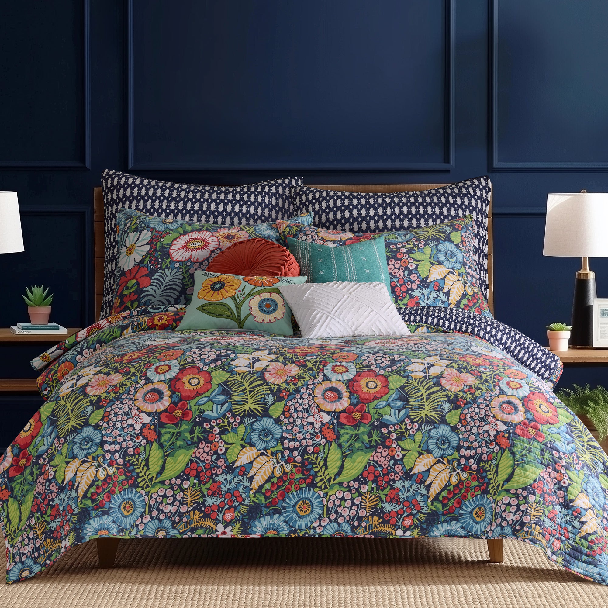 Levtex Home Night Garden Quilt Set Quilts
