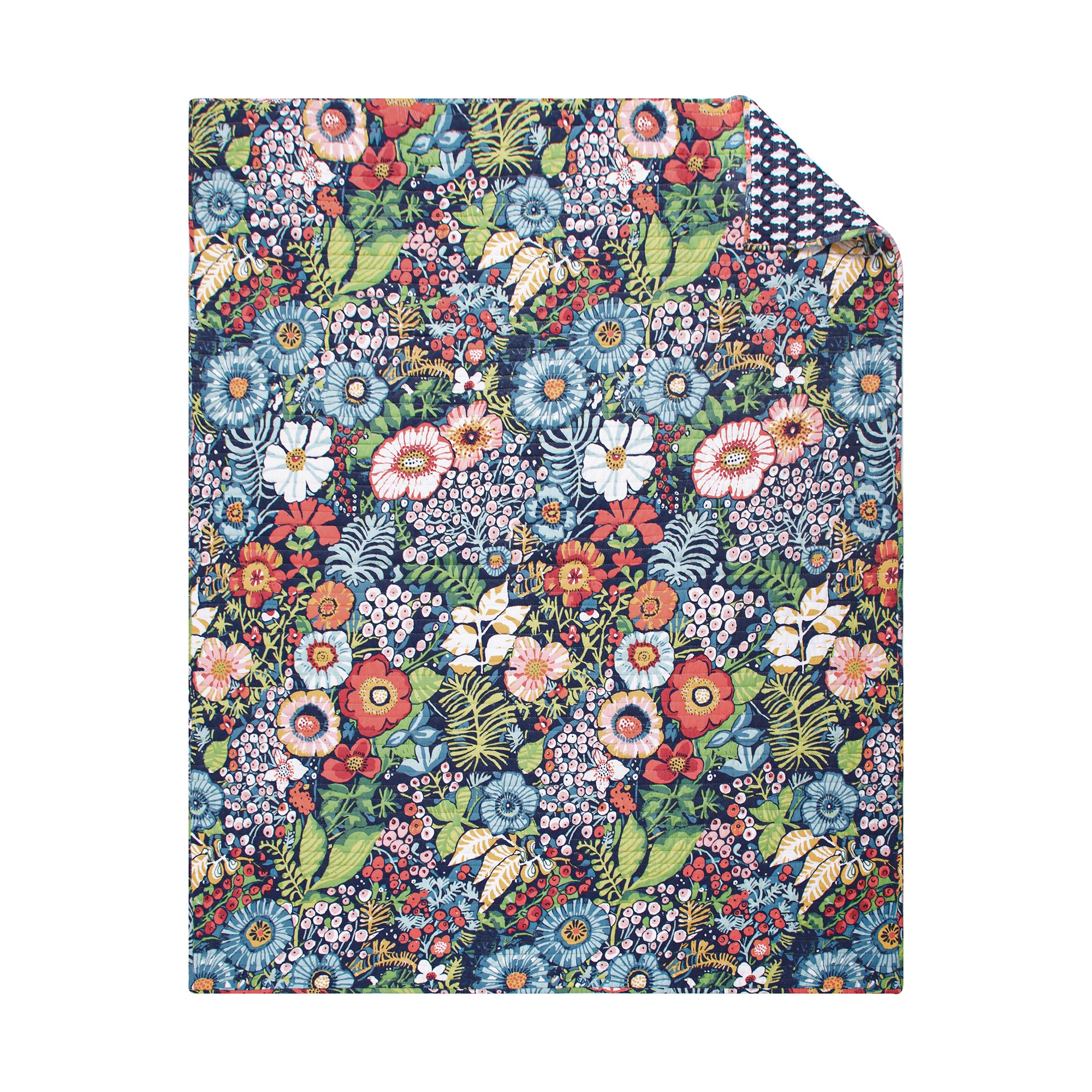 Levtex Home Night Garden Quilted Throw Throws