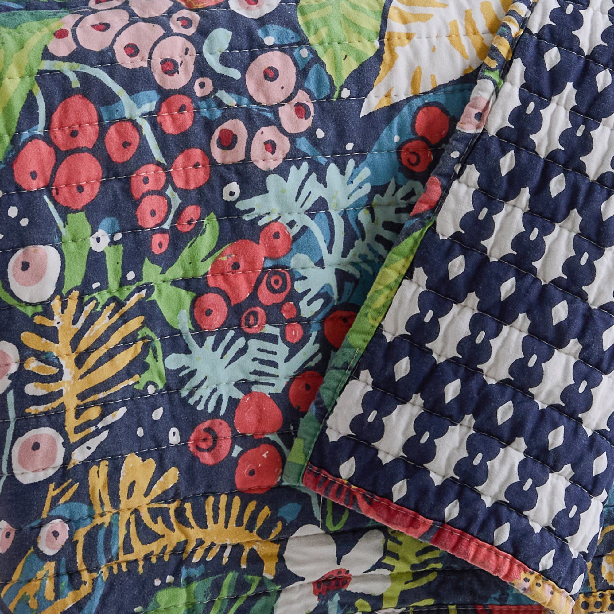 Levtex Home Night Garden Quilted Throw Throws