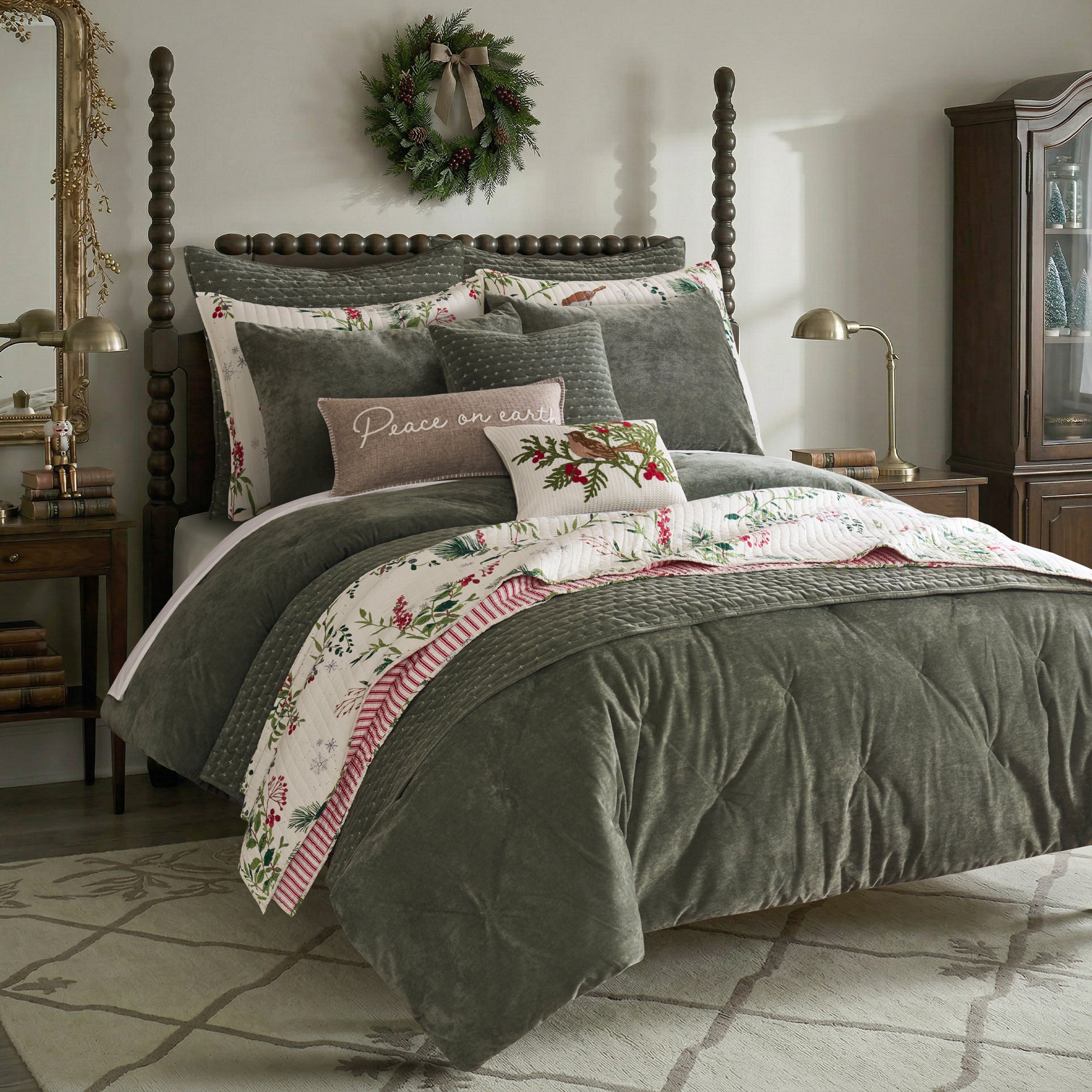 Velvet Stitch Duvet Cover Set