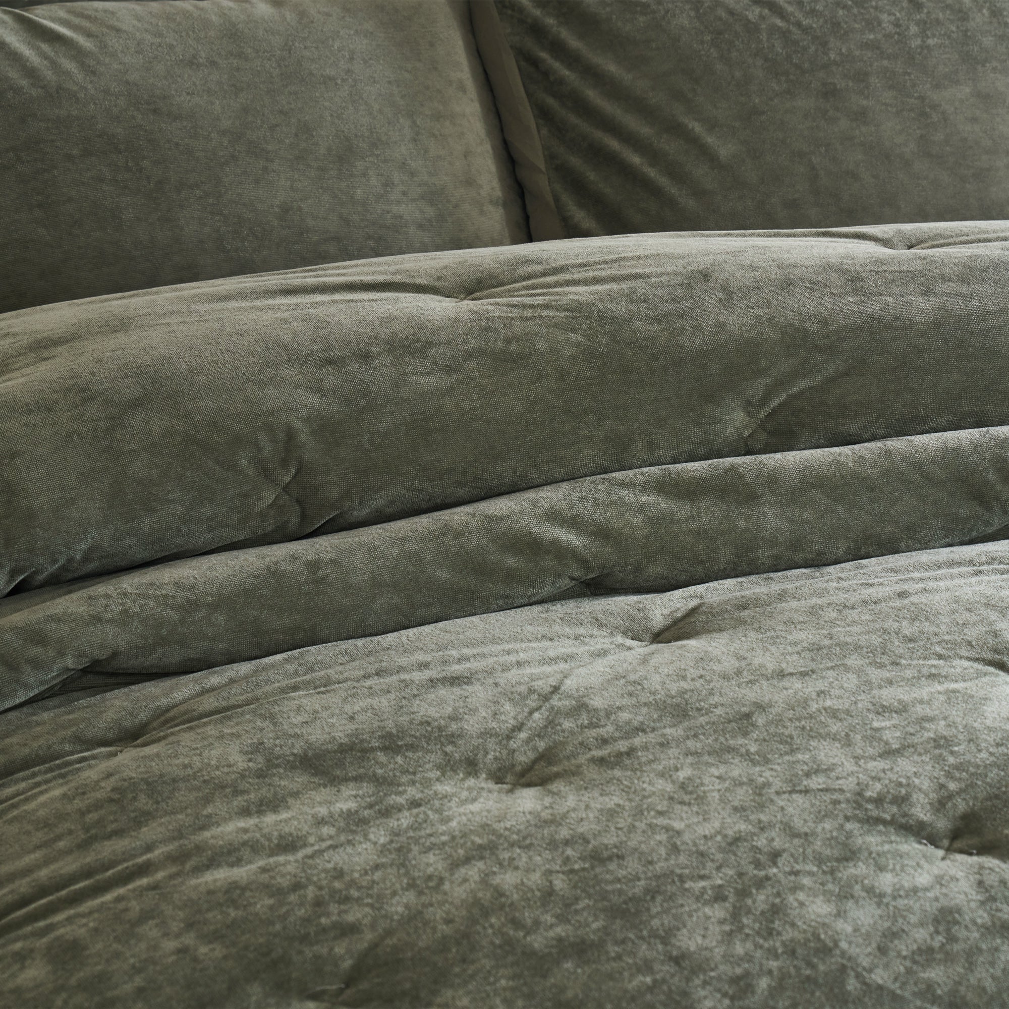 Velvet Stitch Duvet Cover Set