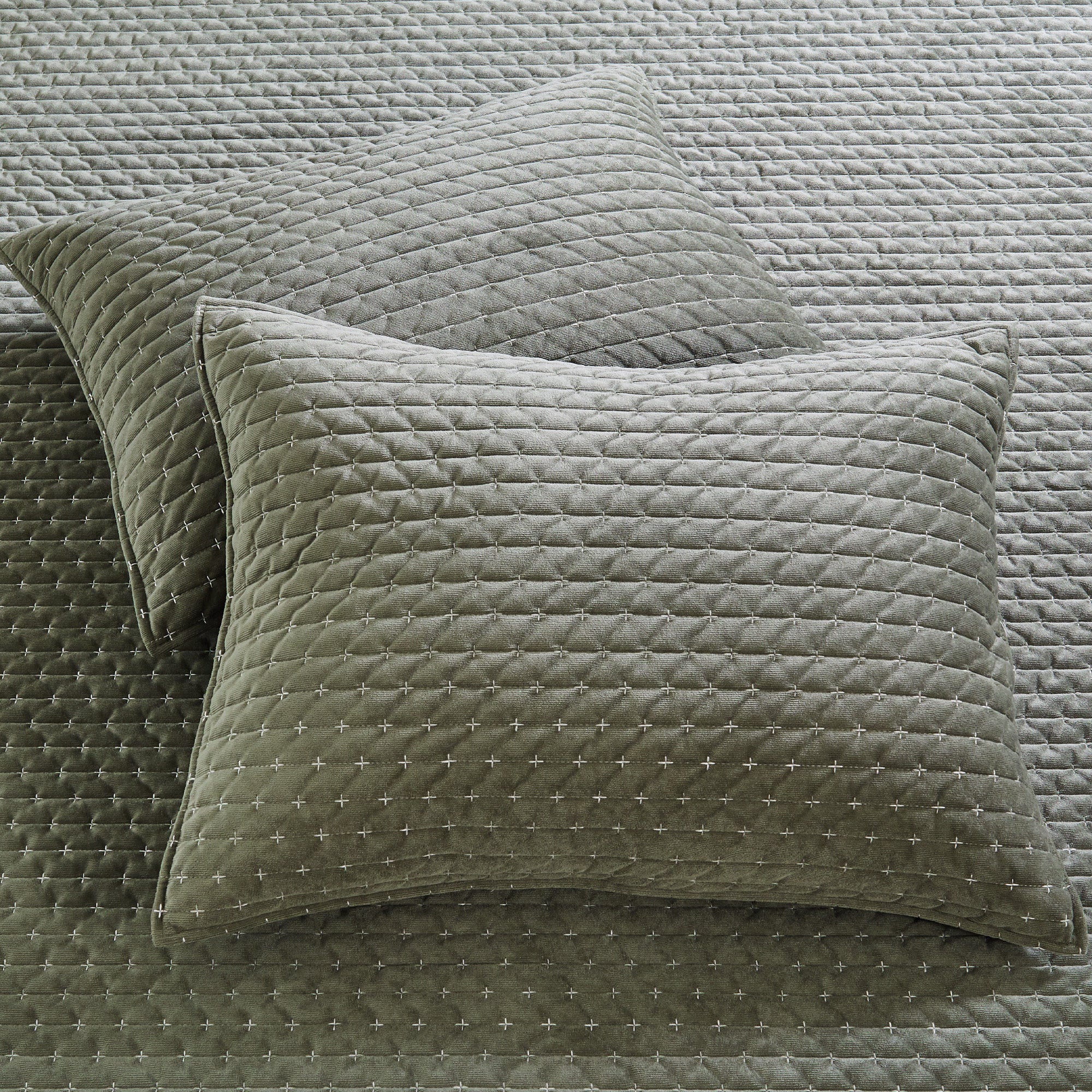 Levtex Home Velvet Stitch Quilt Set Quilts