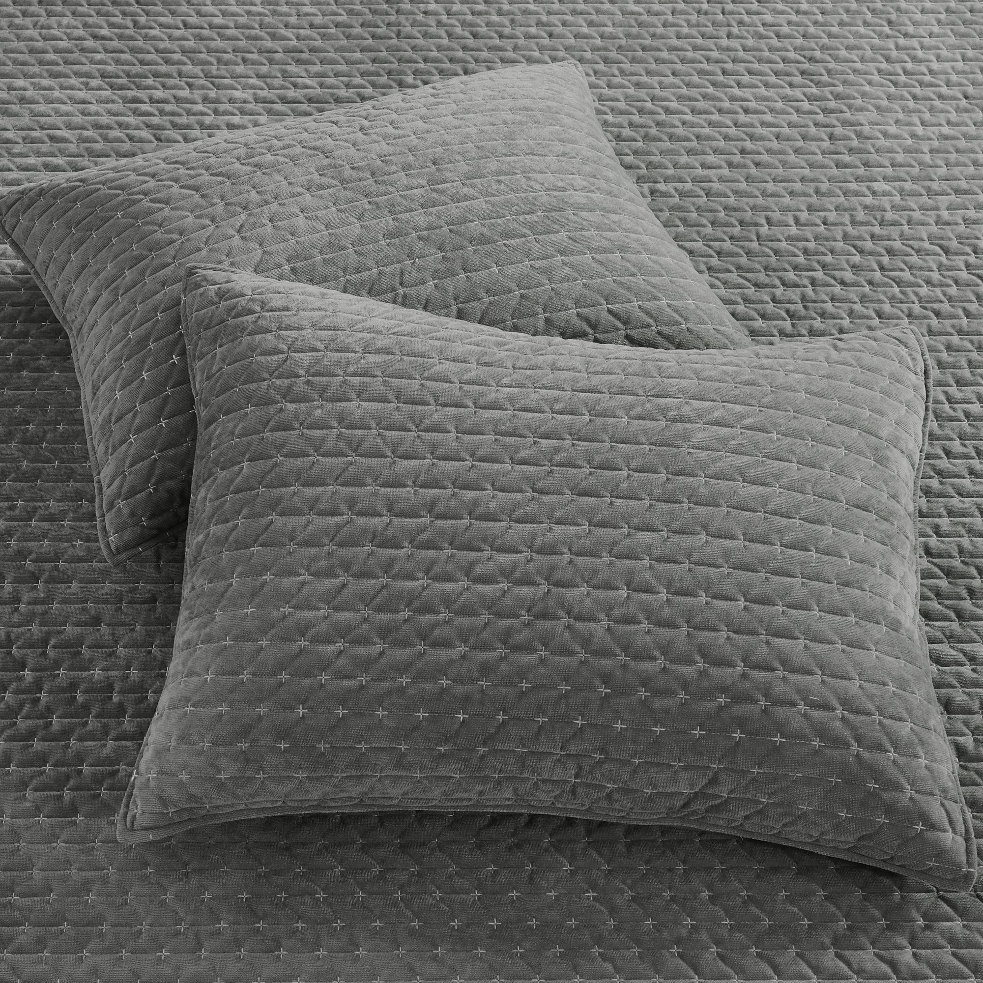 Levtex Home Velvet Stitch Quilt Set Quilts