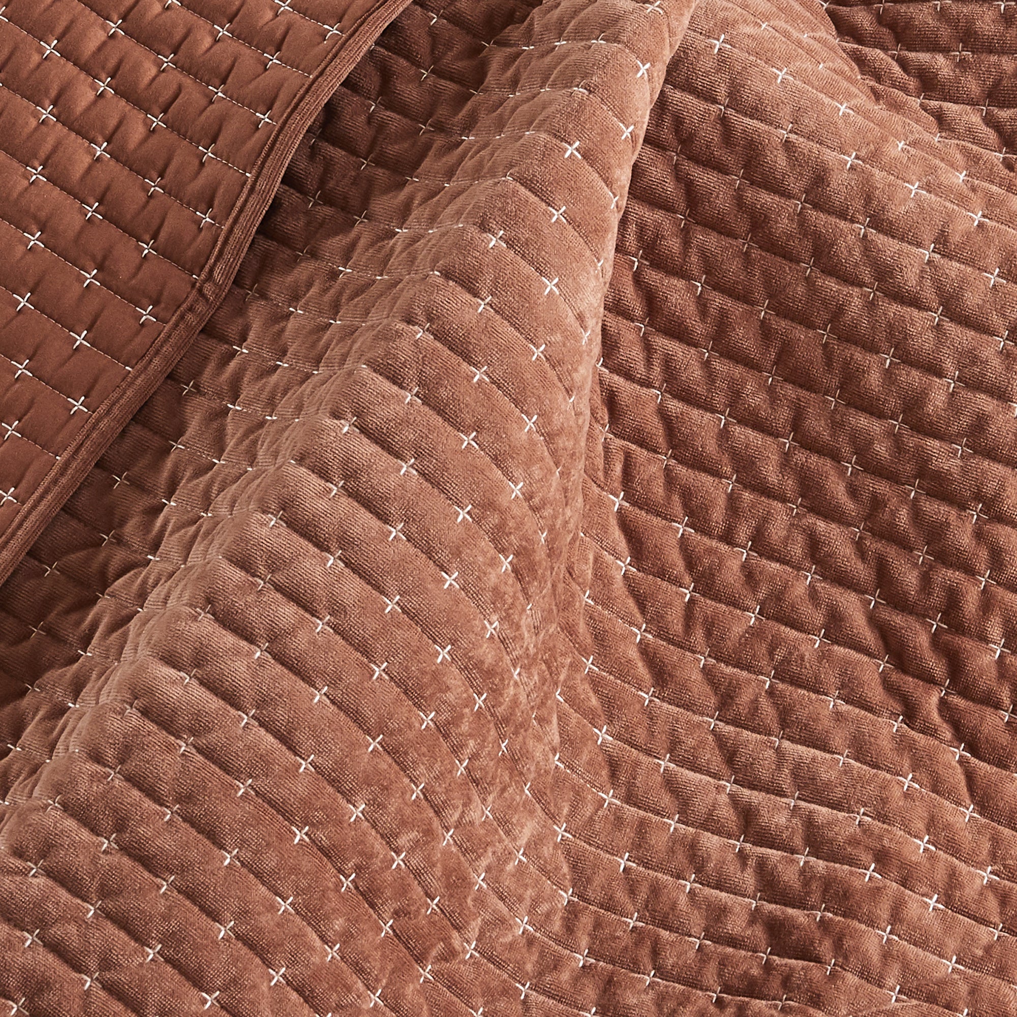 Levtex Home Velvet Stitch Quilted Throw Throws