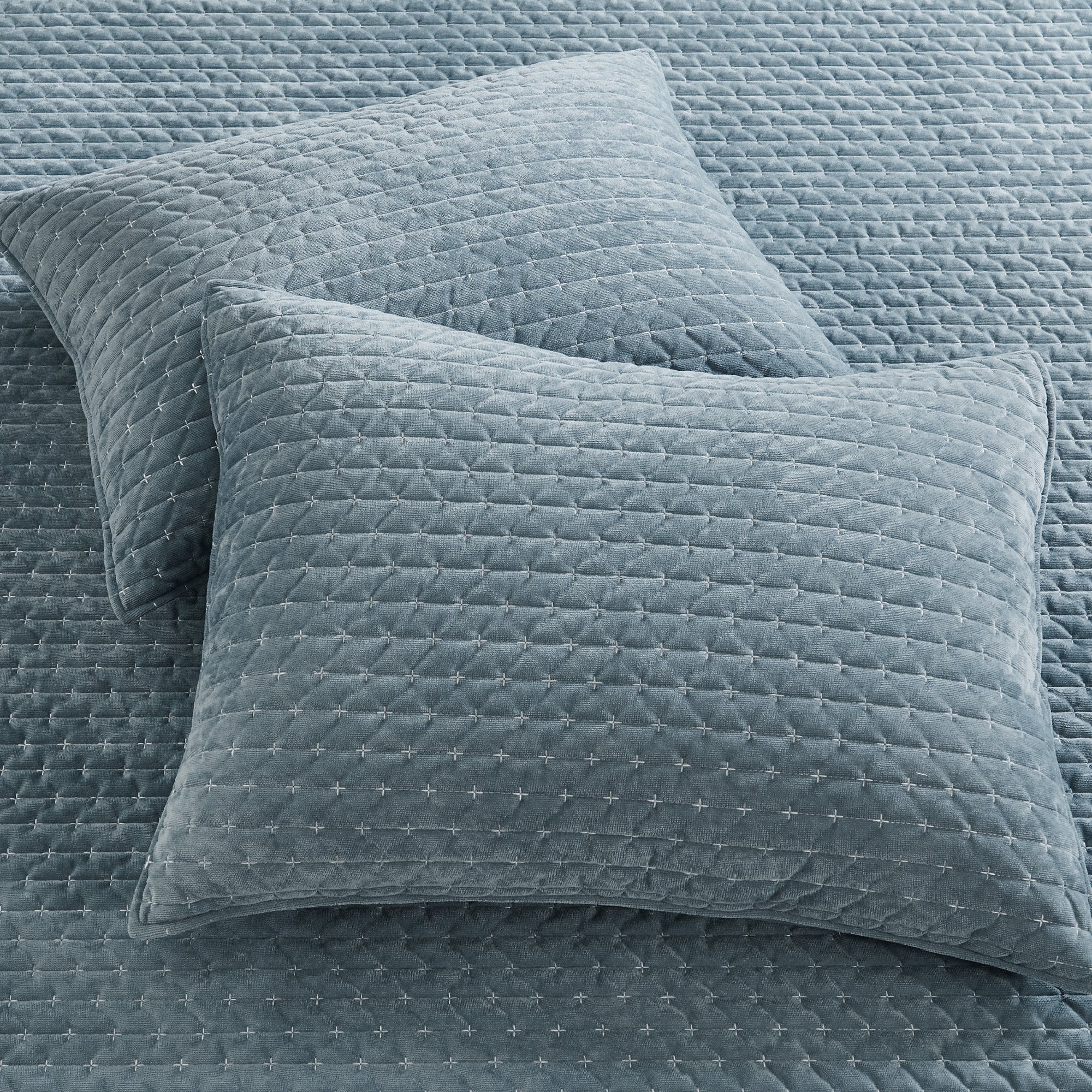 Levtex Home Velvet Stitch Quilt Set Quilts