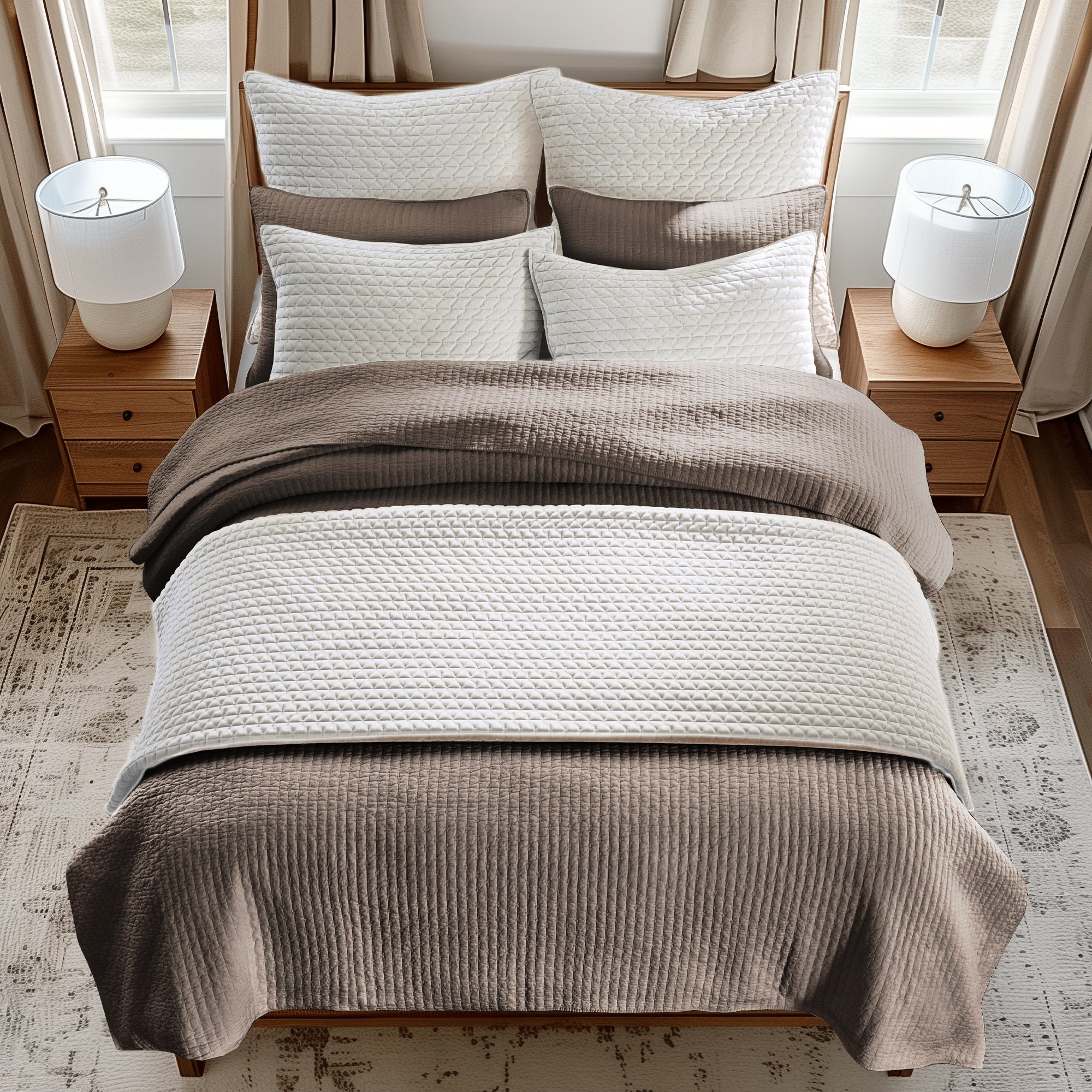 Levtex Home Velvet Stitch Quilt Set Quilts