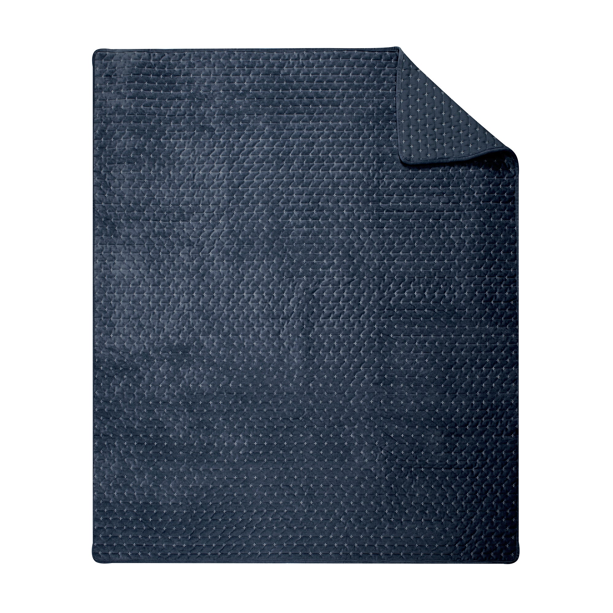 Velvet Stitch Quilted Throw