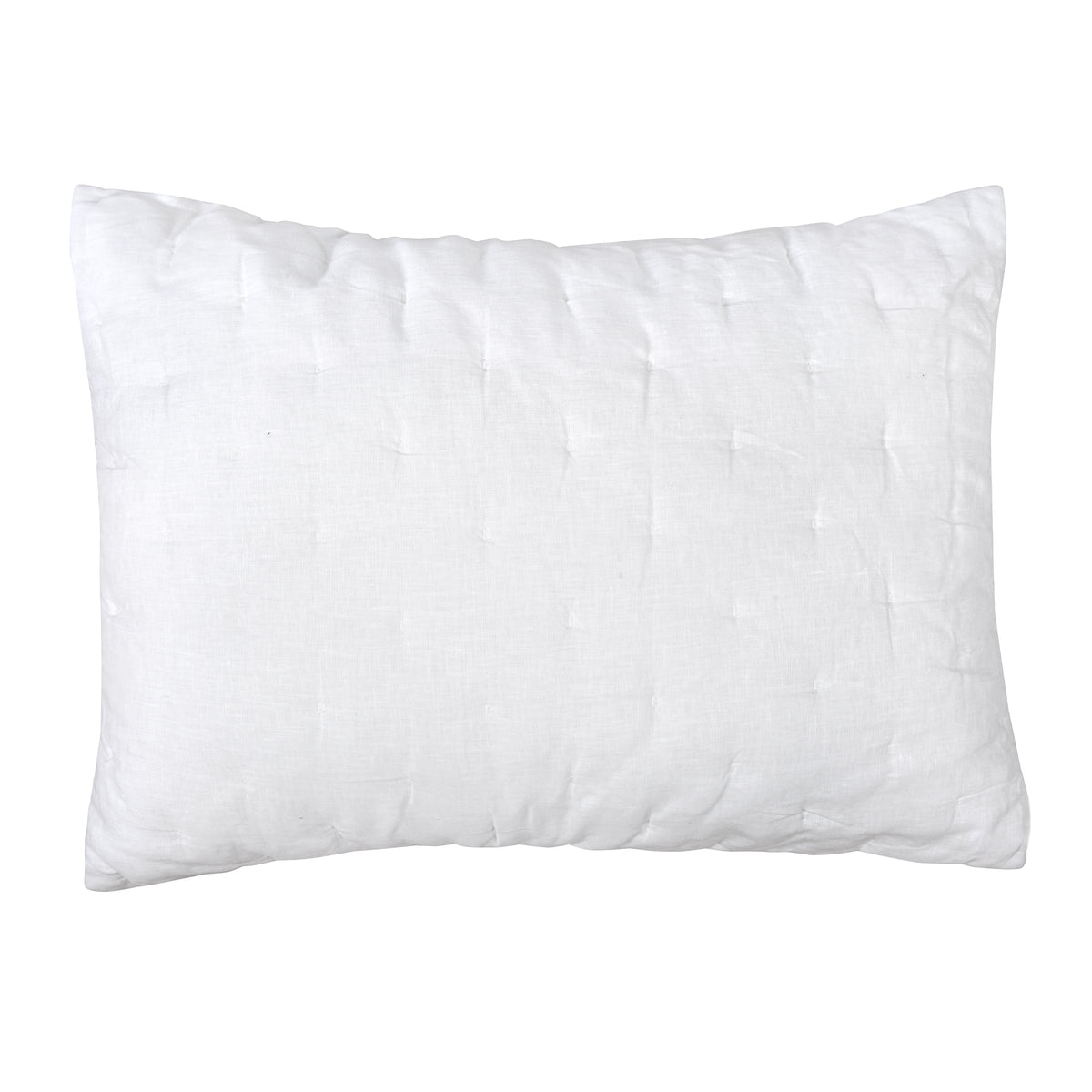 French Flax Signature Linen Quilted Sham
