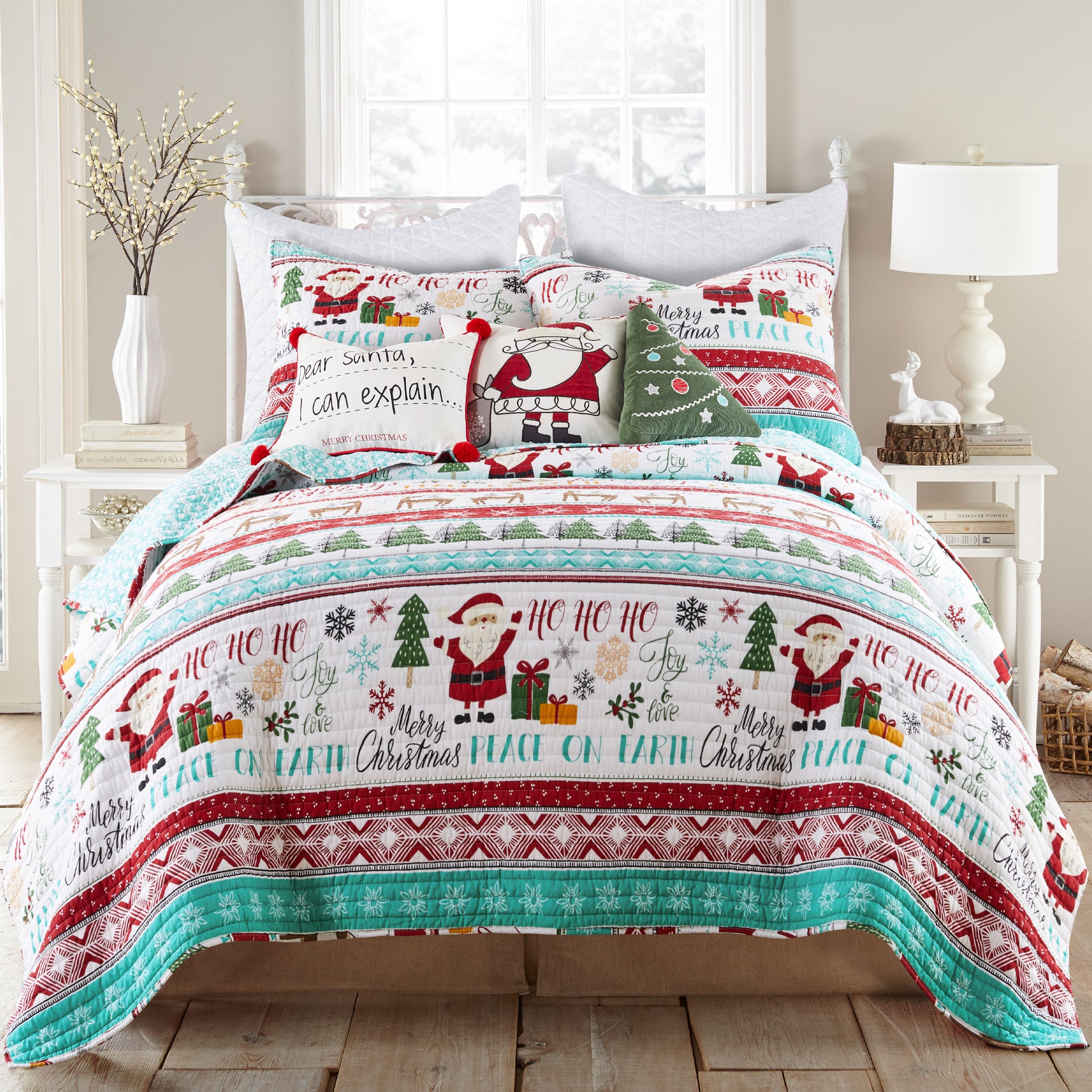 Levtex Home Ho Ho Holidays Quilt Set Quilts