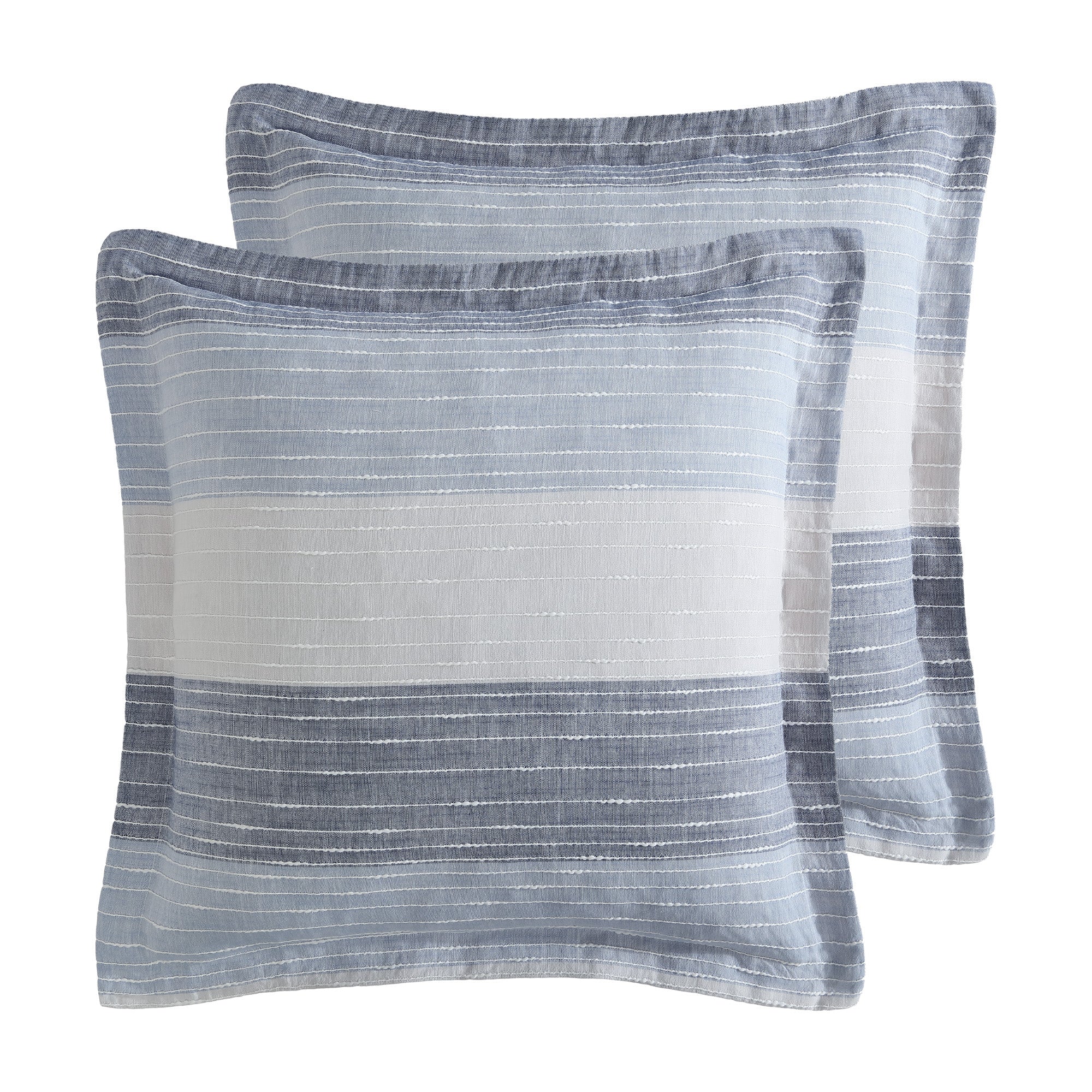 Levtex Home Sand Stripes Euro Sham set of 2 Euro Shams
