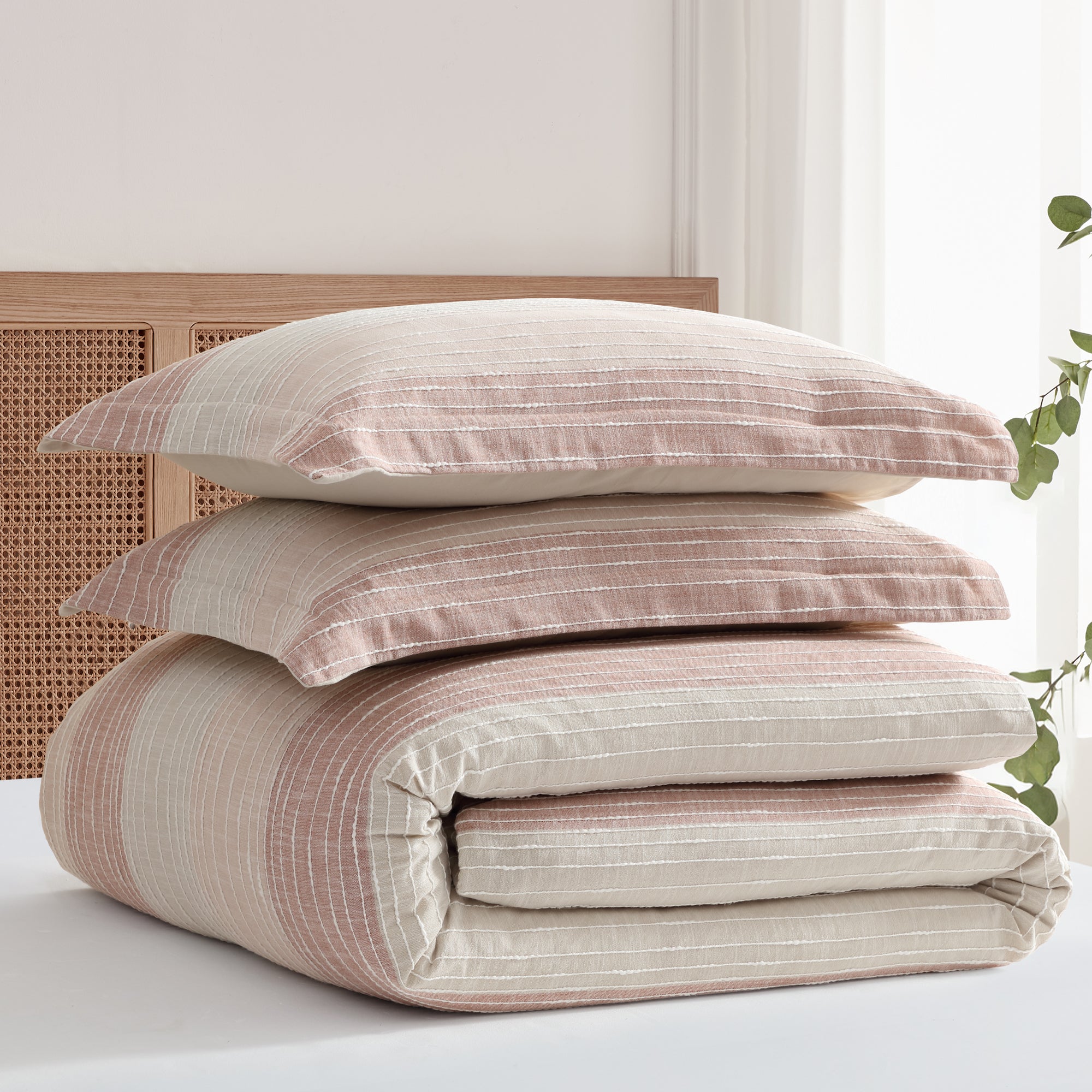 Sand Stripes Duvet Cover Set