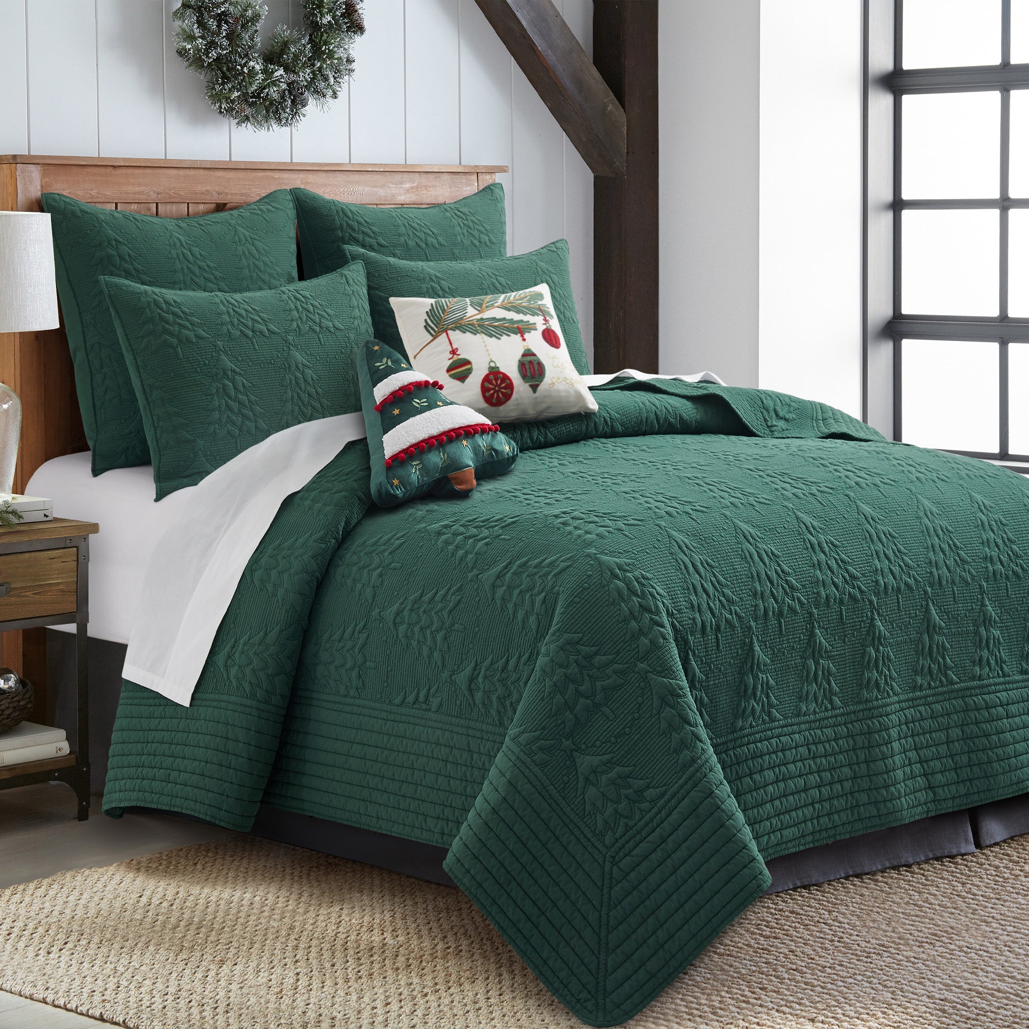 Levtex Home O Christmas Tree Quilt Set Quilts