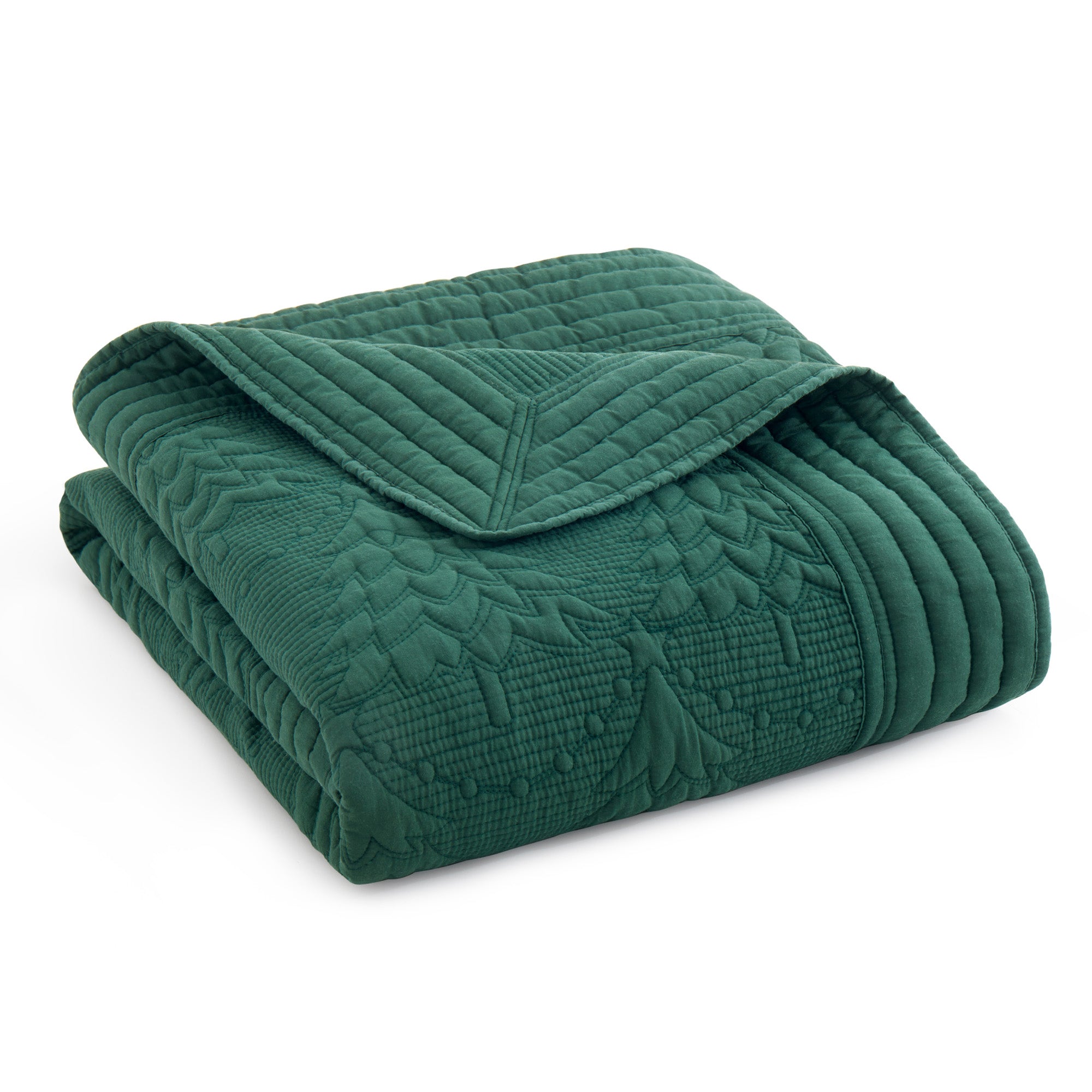 Levtex Home O Christmas Tree Quilted Throw Throws