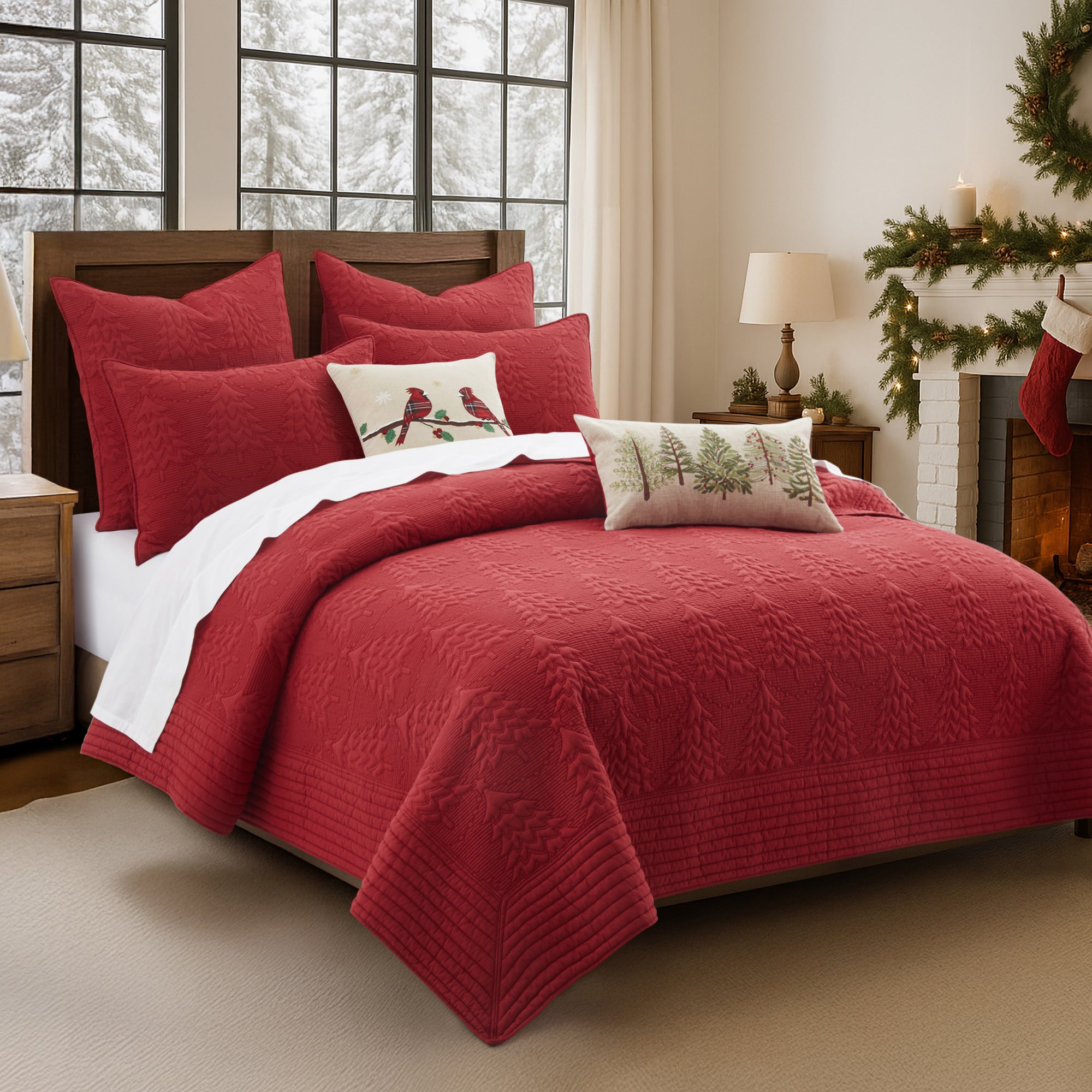 O Christmas Tree Quilt Set