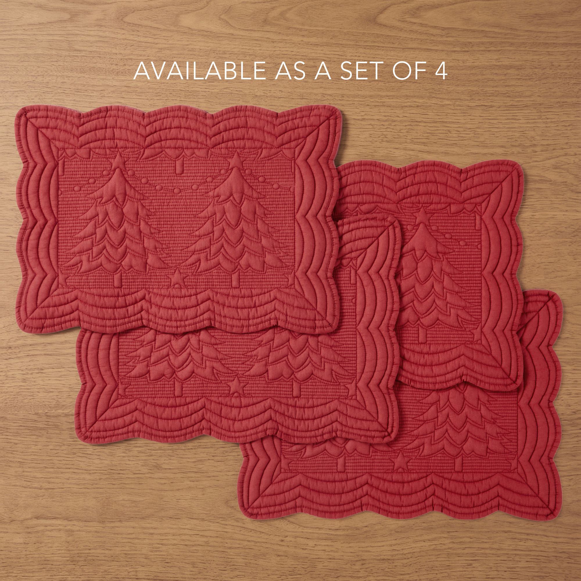 O Christmas Tree Placemat - Set of 4
