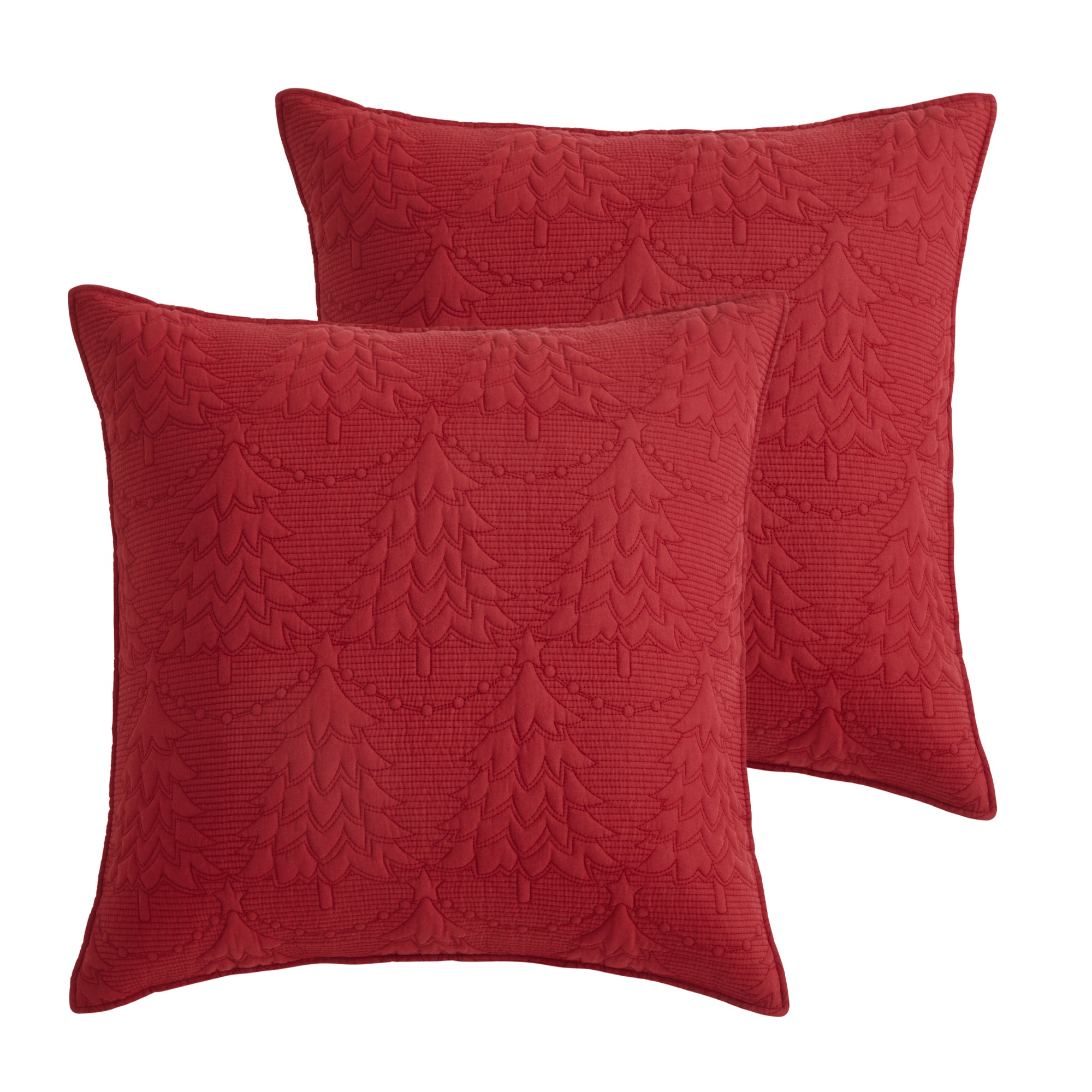 O Christmas Tree Euro Sham Set of 2