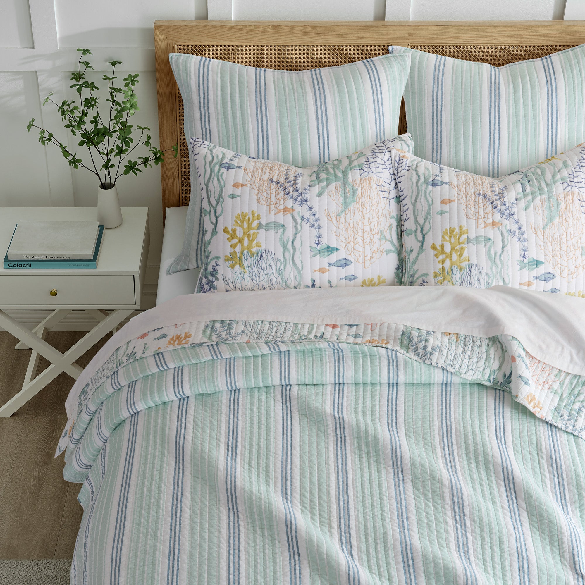 Levtex Home Ocean Meadow Quilt Set Quilts