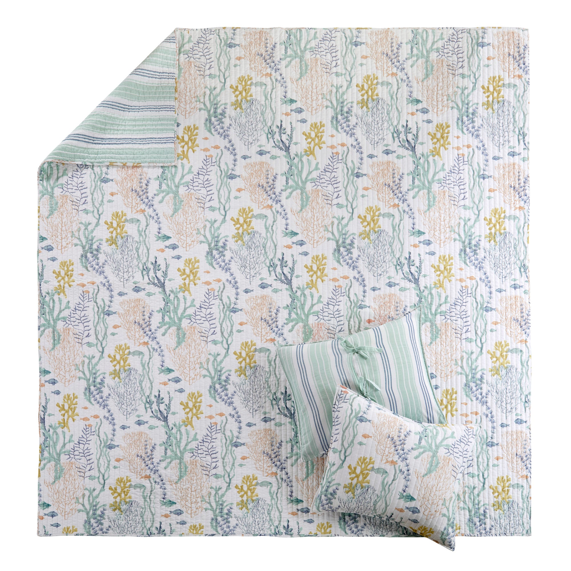 Levtex Home Ocean Meadow Quilt Set Quilts