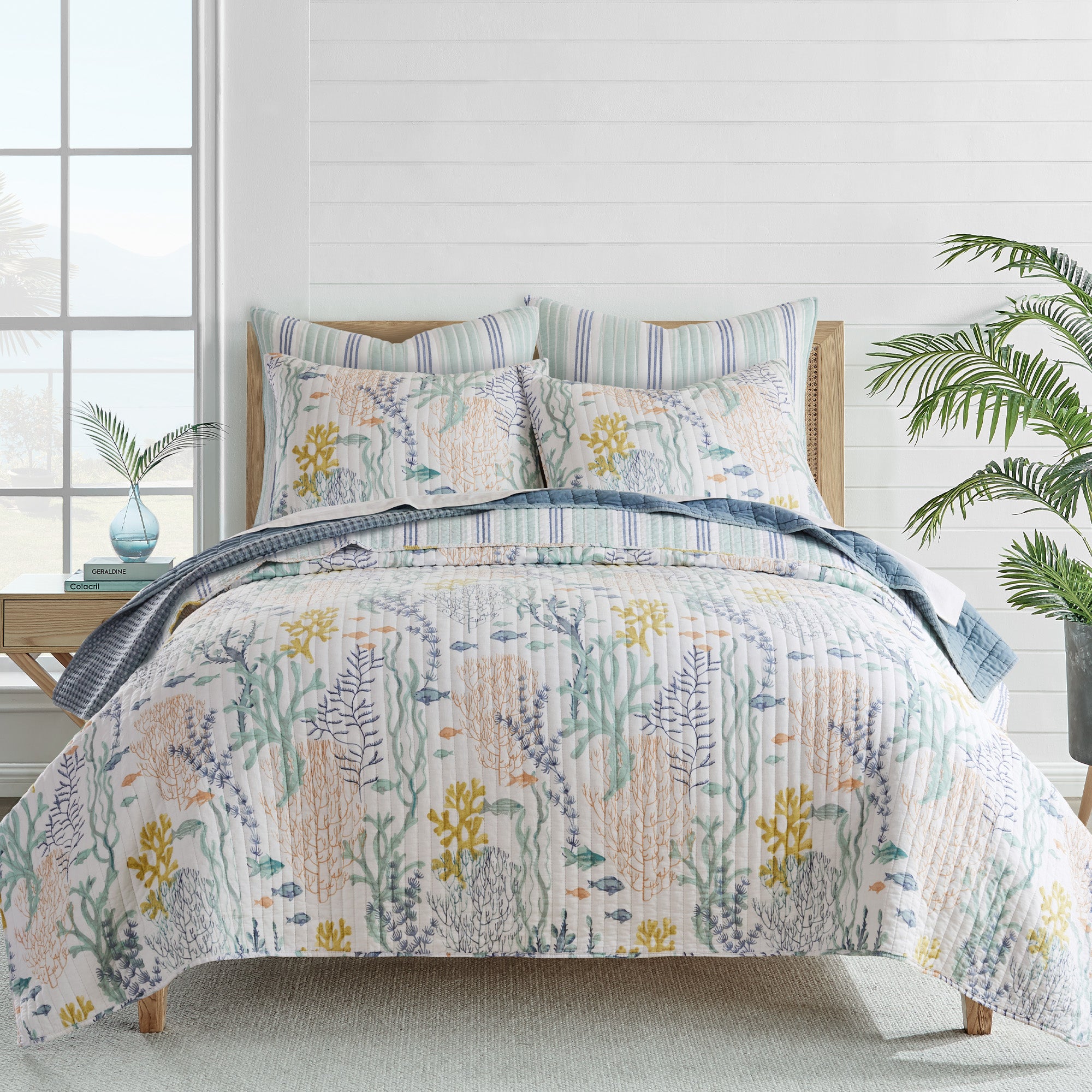 Levtex Home Ocean Meadow Quilt Set Quilts