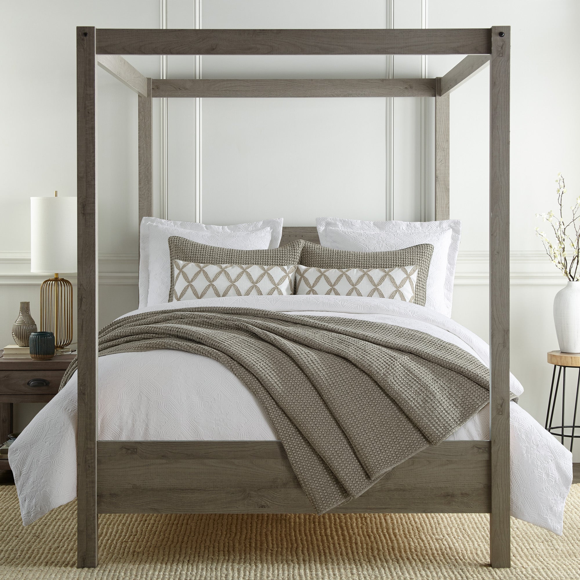 Levtex Home English Forest Leaf Pillow Decorative Pillows